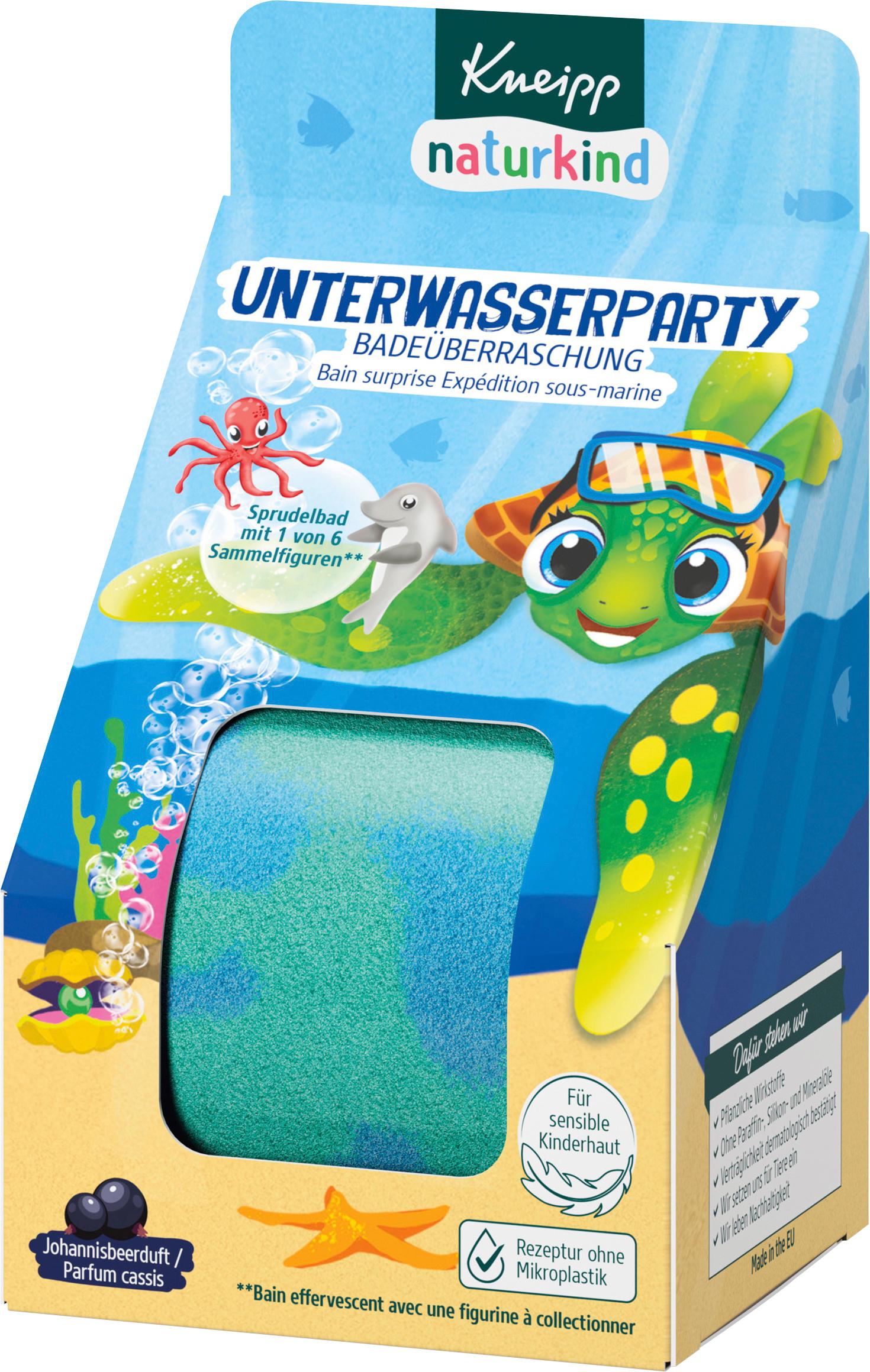 Kneipp naturkind Unterwasserparty Badeüberraschung