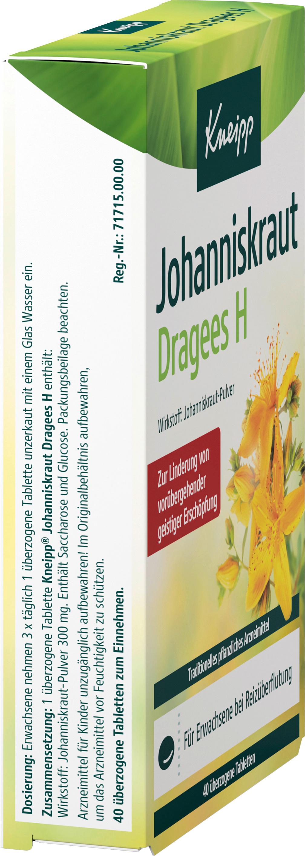 Produktbild Kneipp Johanniskraut Dragees H 3 von 4