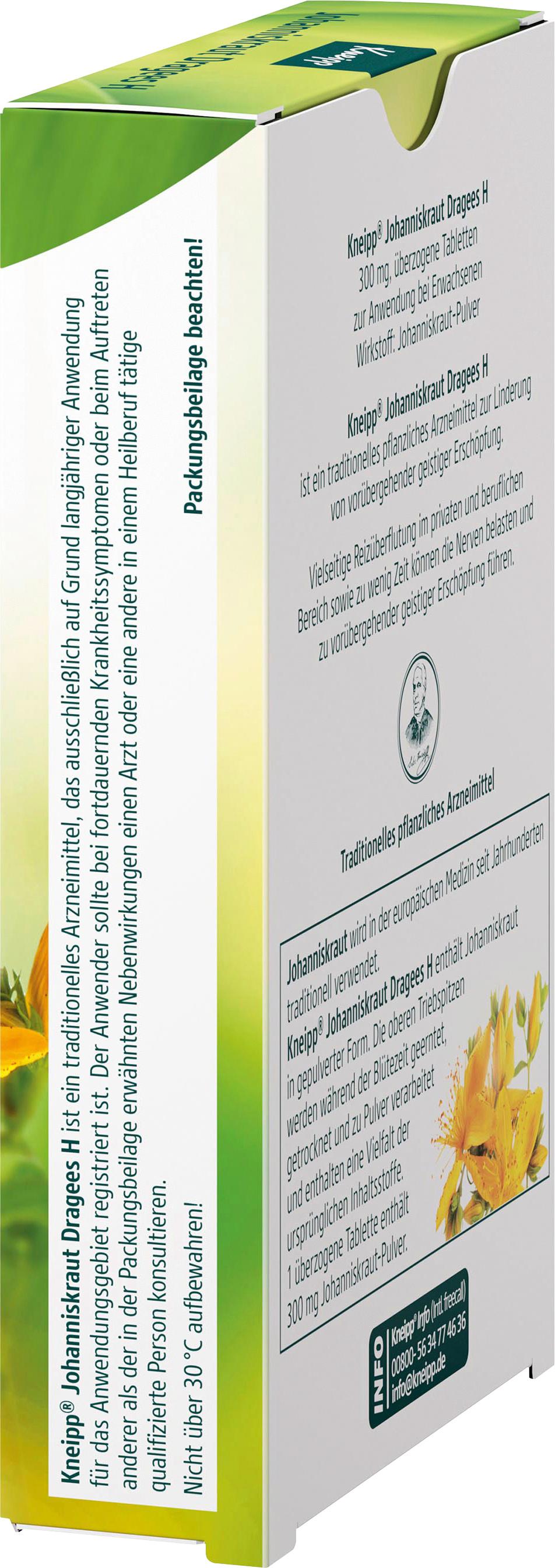 Produktbild Kneipp Johanniskraut Dragees H 4 von 4