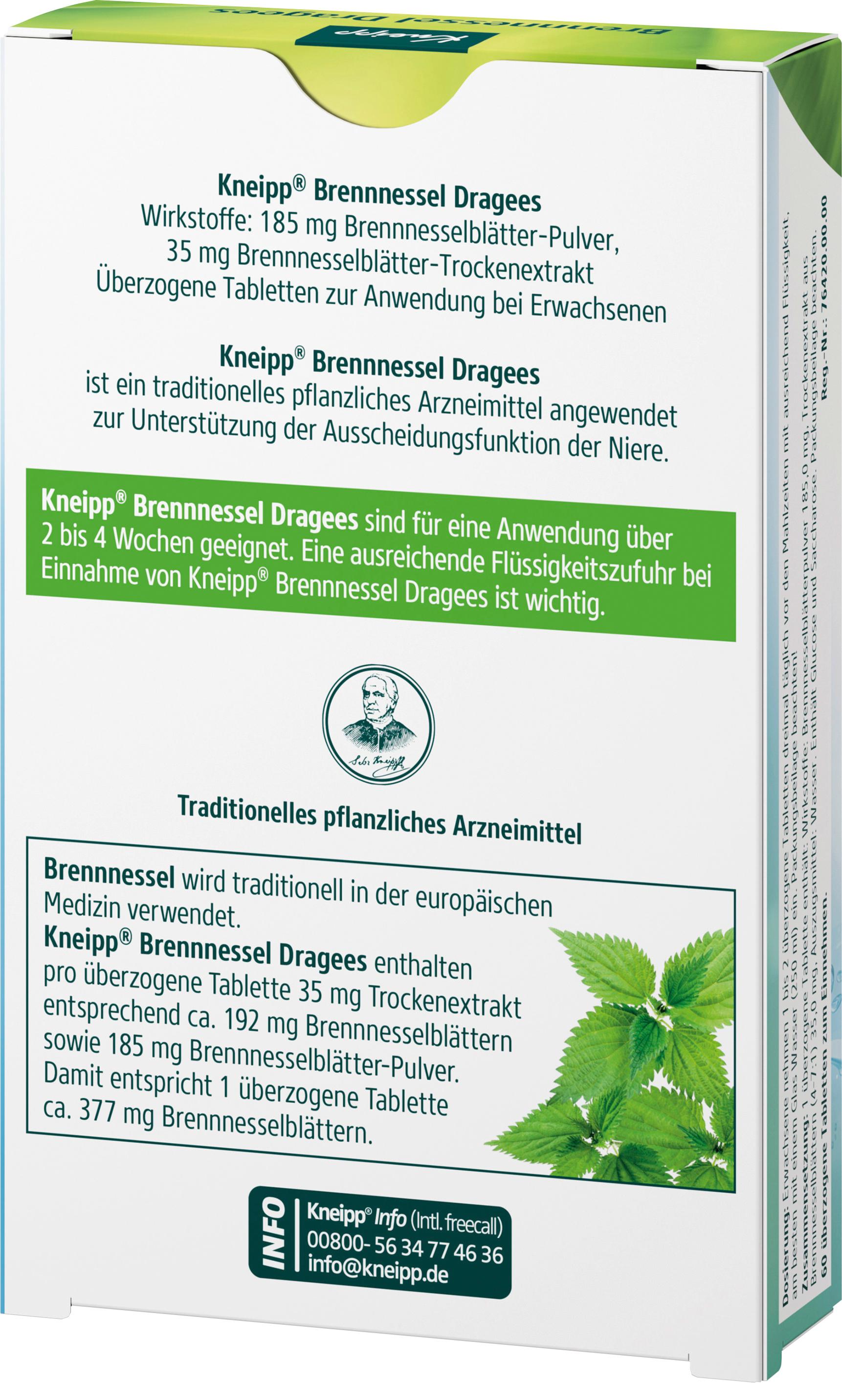 Produktbild Kneipp Brennnessel Dragees 2 von 4