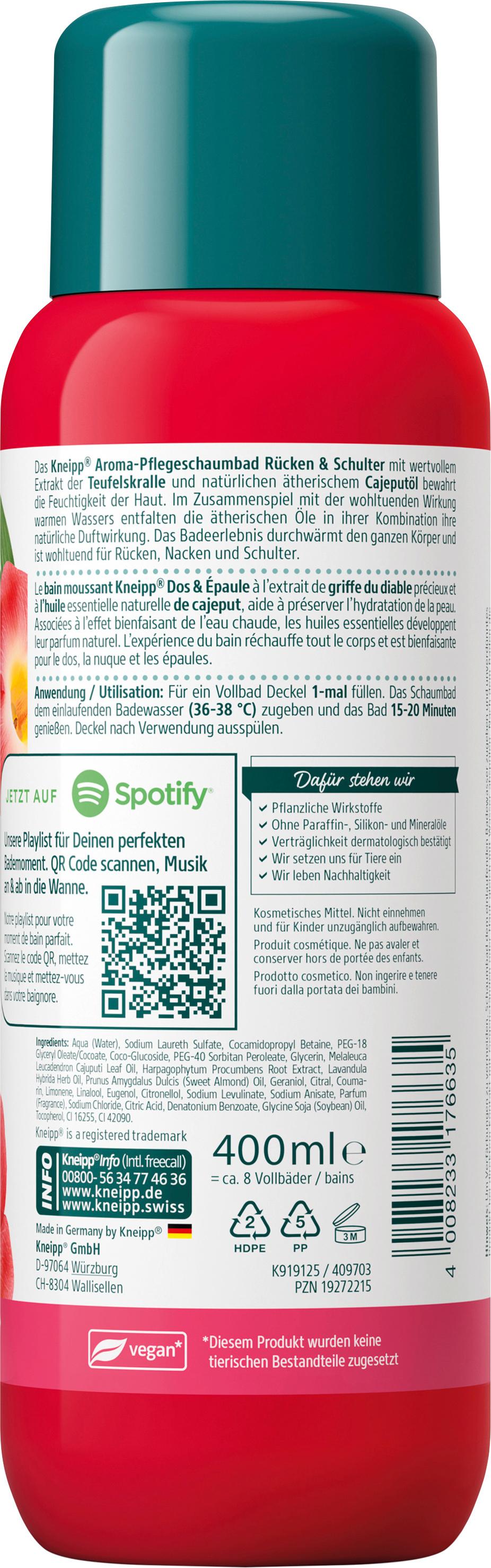 Produktbild Kneipp Aroma-Pflegeschaumbad Rücken&Schulter 2 von 2