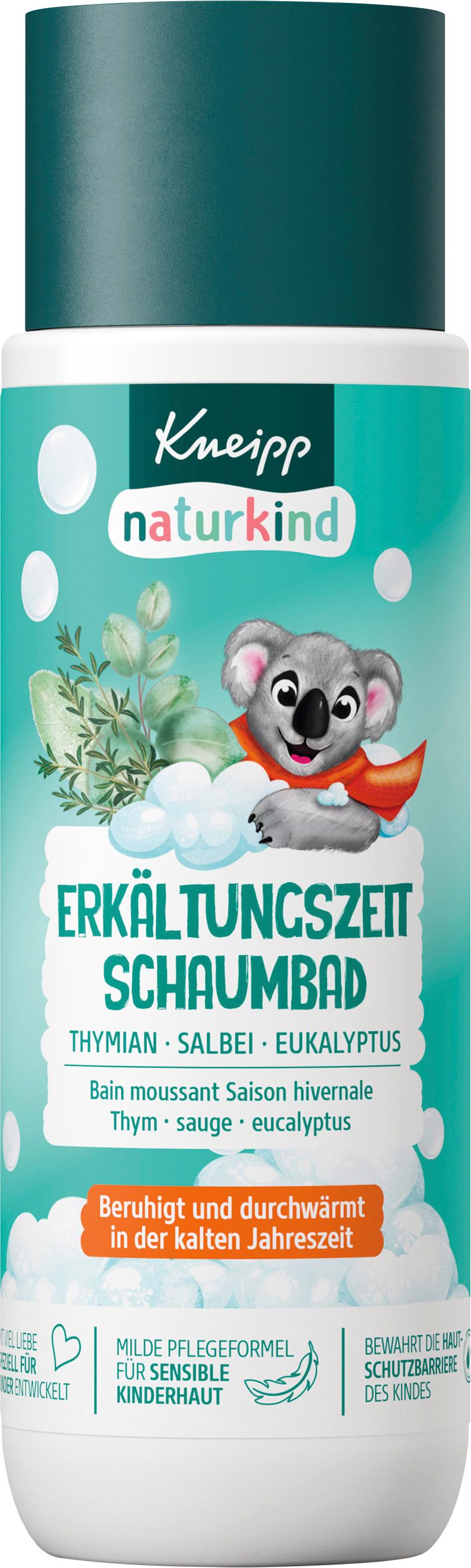 Kneipp naturkind Erkältungszeit Schaumbad