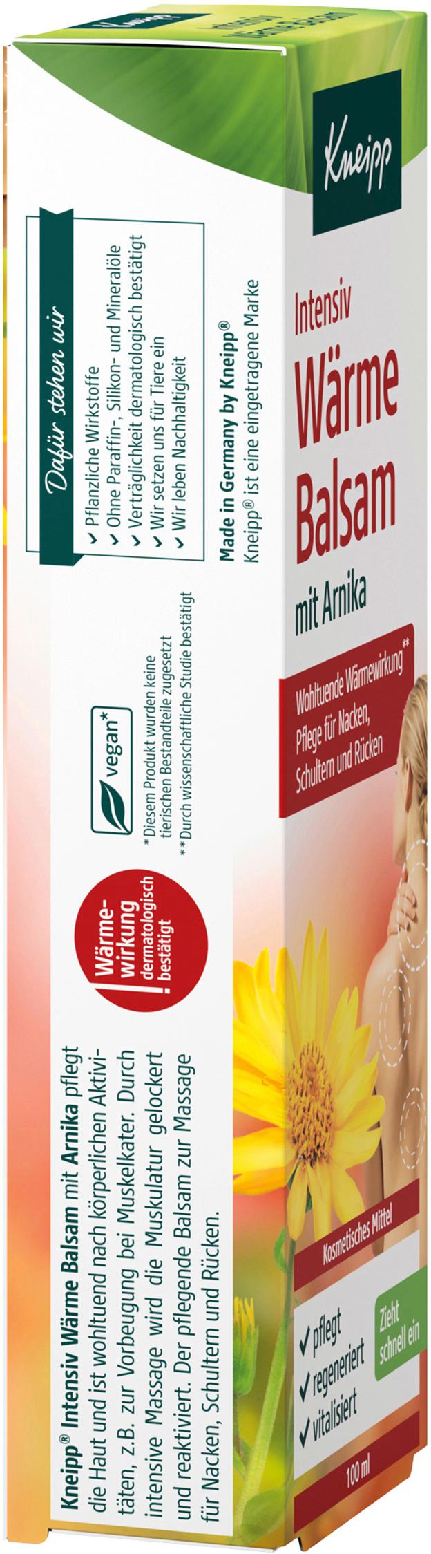 Produktbild Kneipp Intensiv Wärme Balsam mit Arnika 4 von 4