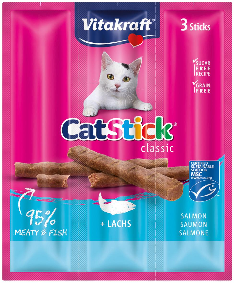 Vitakraft Katzensnack Cat Stick® Lachs MSC
