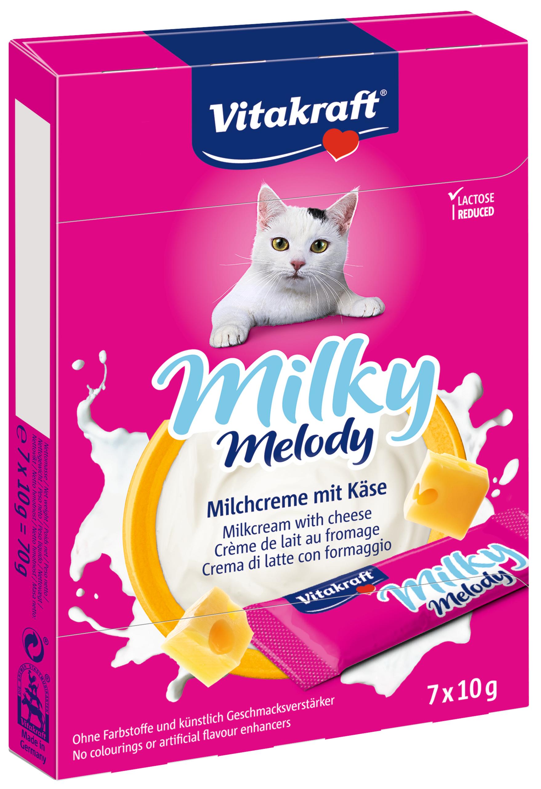 Vitakraft Katzensnack Milky Melody mit Käse