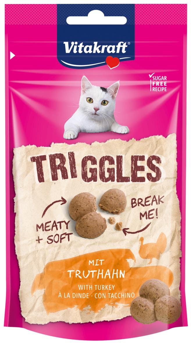 Vitakraft Katzensnack Triggles mit Truthahn