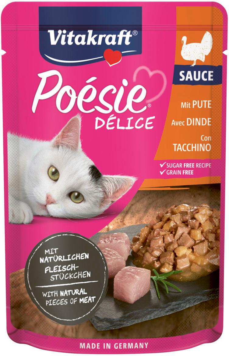 Vitakraft Katzennassfutter Poésie® Déli Sauce + Putenbrust