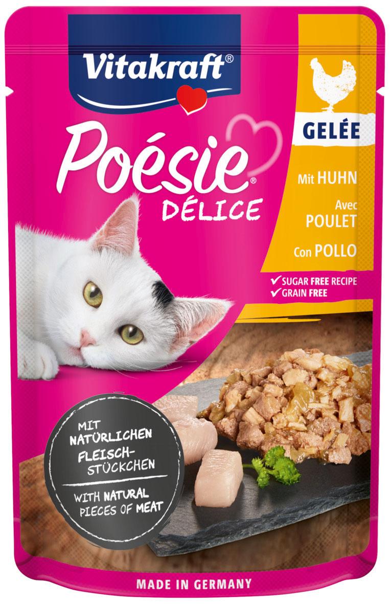 Vitakraft Katzennassfutter Poésie® Délice Gelee + Huhn