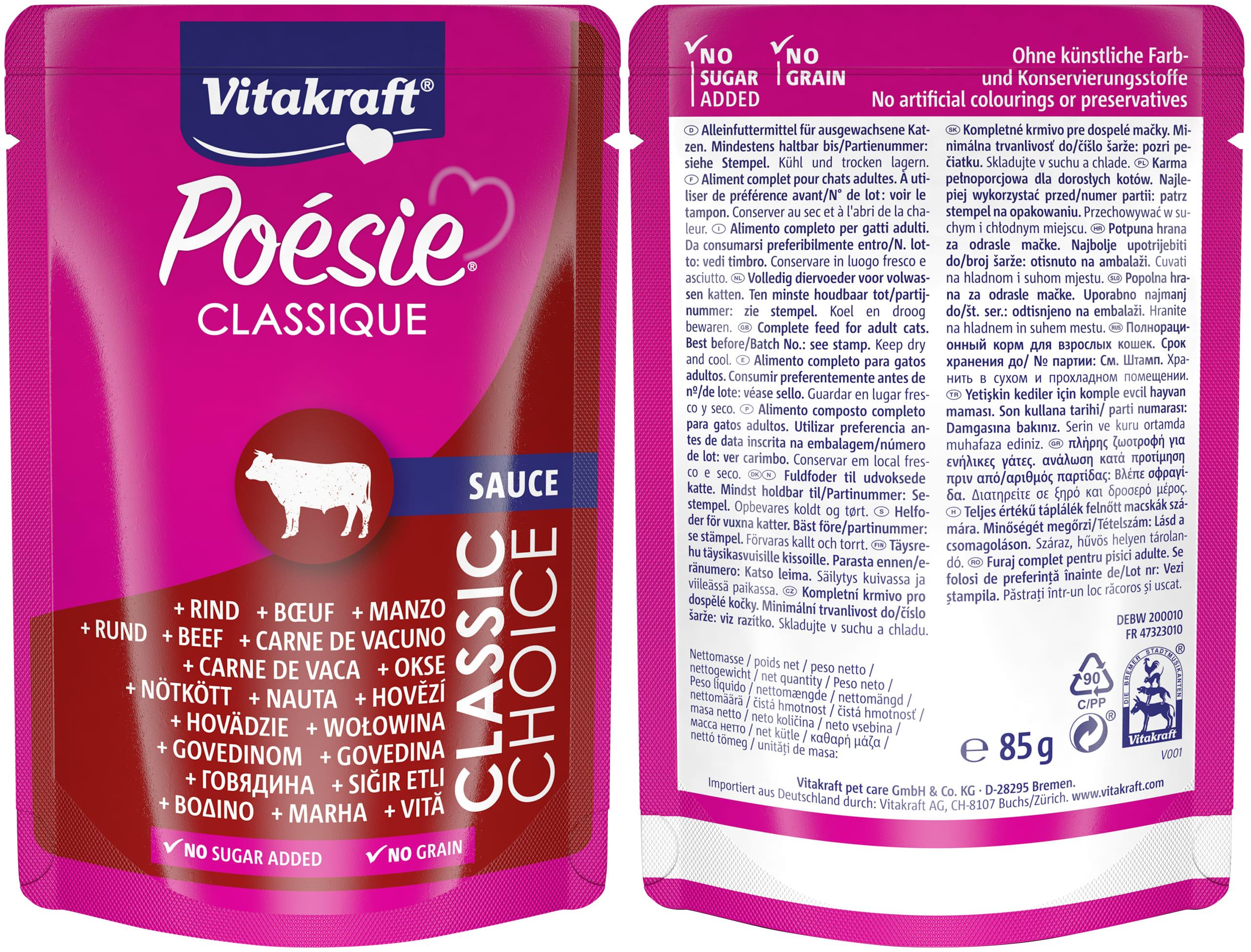 Produktbild Vitakraft Poésie® Classique Sauce 2 von 5