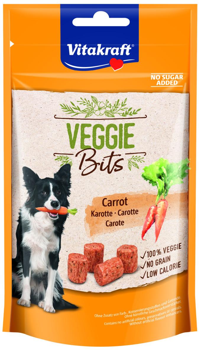Vitakraft vegetarischer Hundesnack Veggie Bits Karotte
