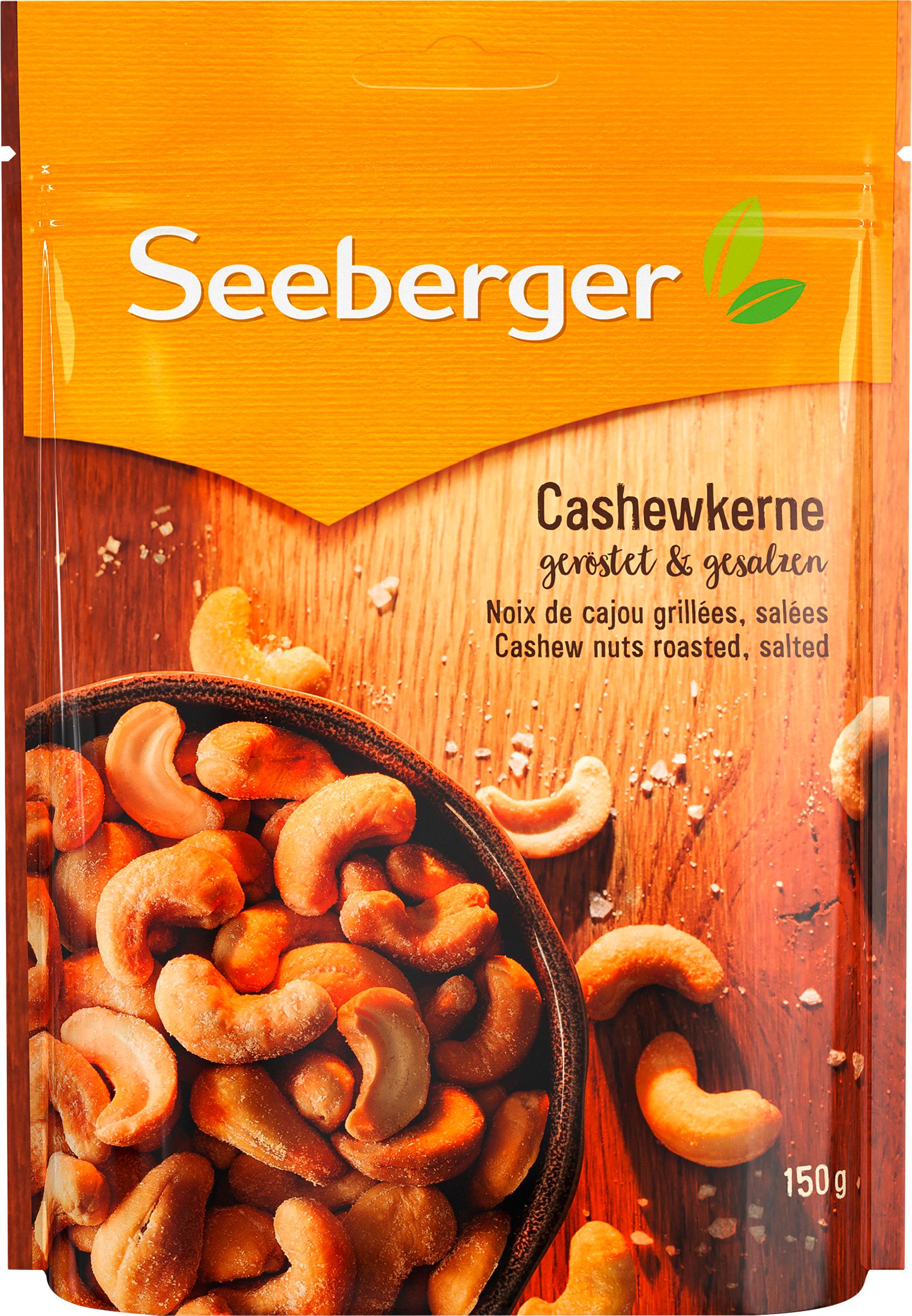 Seeberger Cashewkerne Geröstet Gesalzen