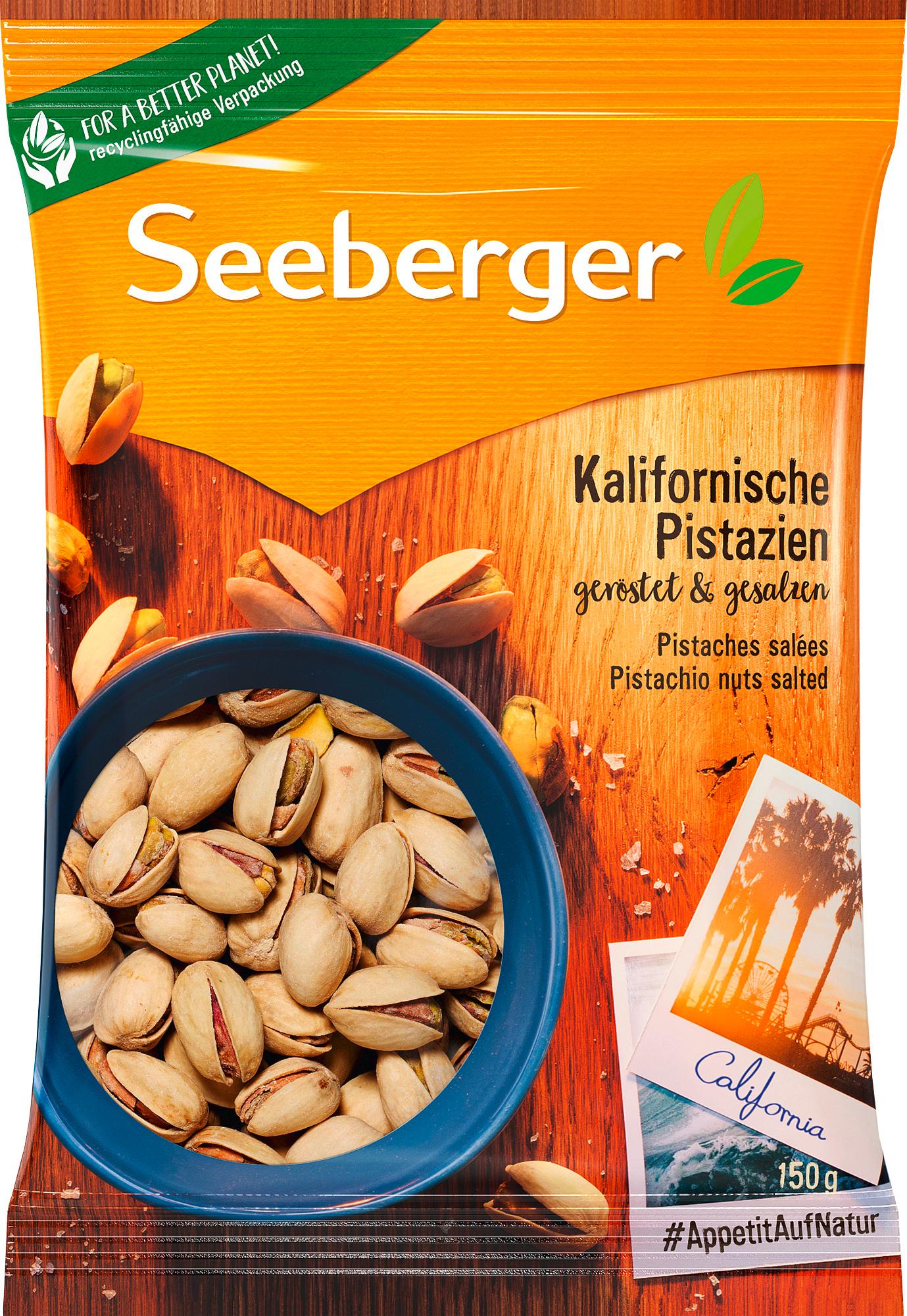 Seeberger Kalifornische Pistazien geröstet&gesalzen
