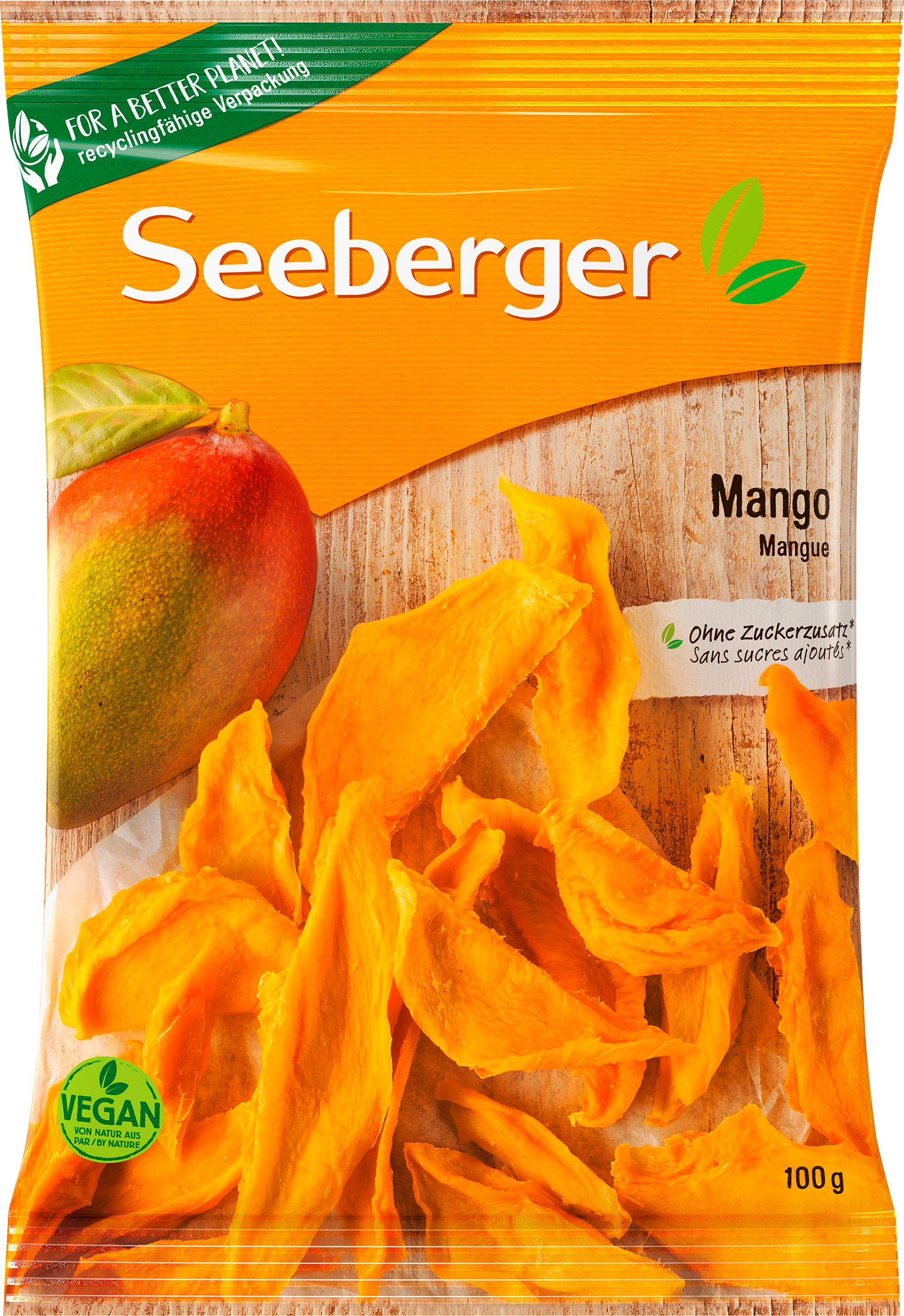 Seeberger Getrocknete Mangostreifen