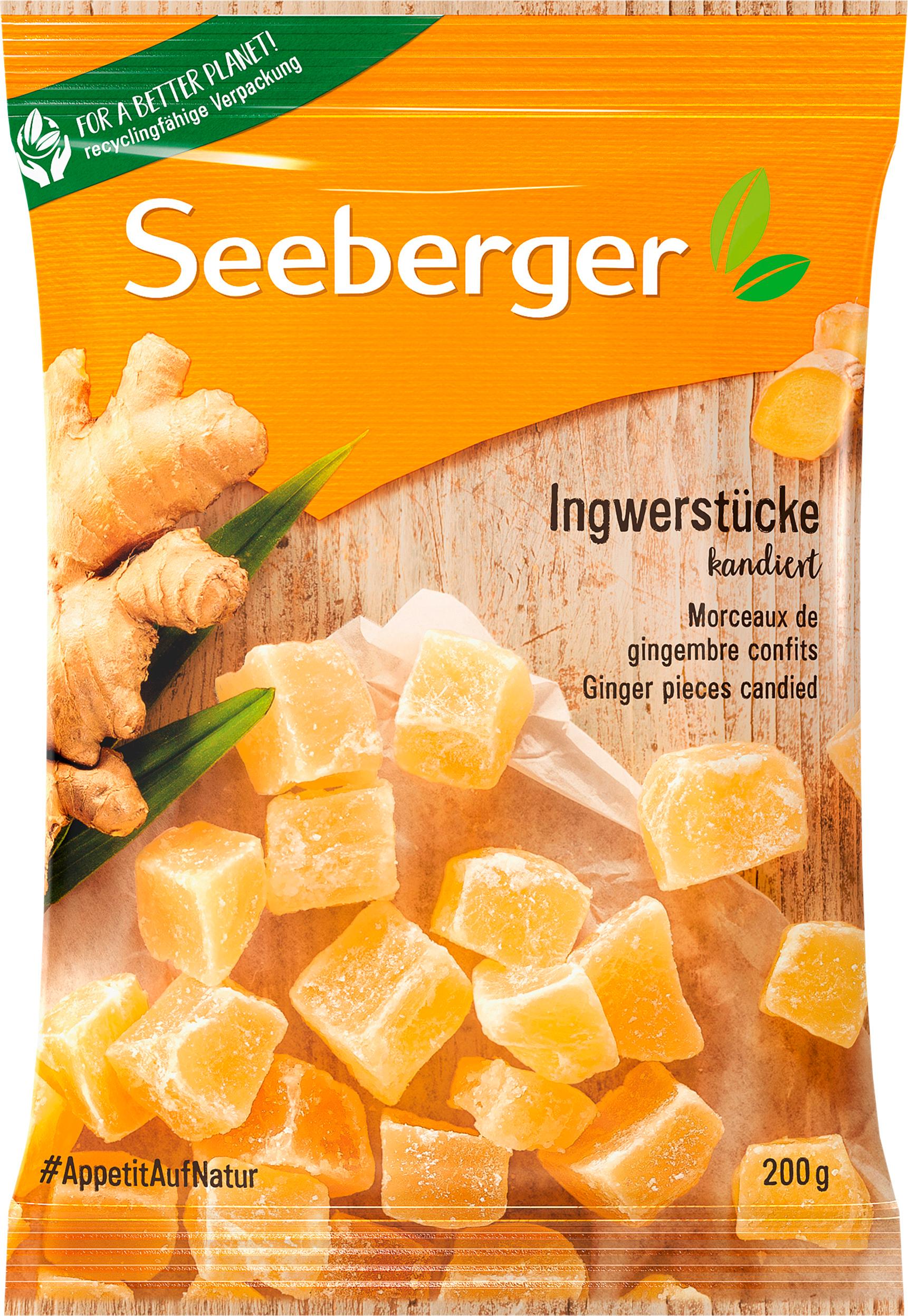 Seeberger Ingwerstücke Kandiert