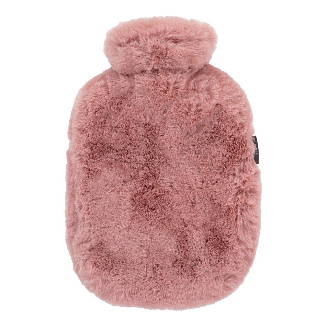 fashy Wärmflasche 2l mit extra softem Flauschbezug