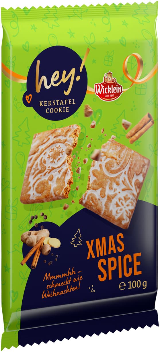 WICKLEIN hey! Kekstafel X-Mas Spice
