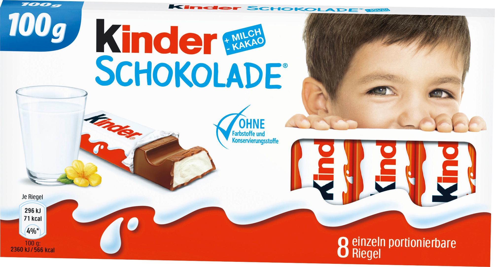 kinder Schokolade
