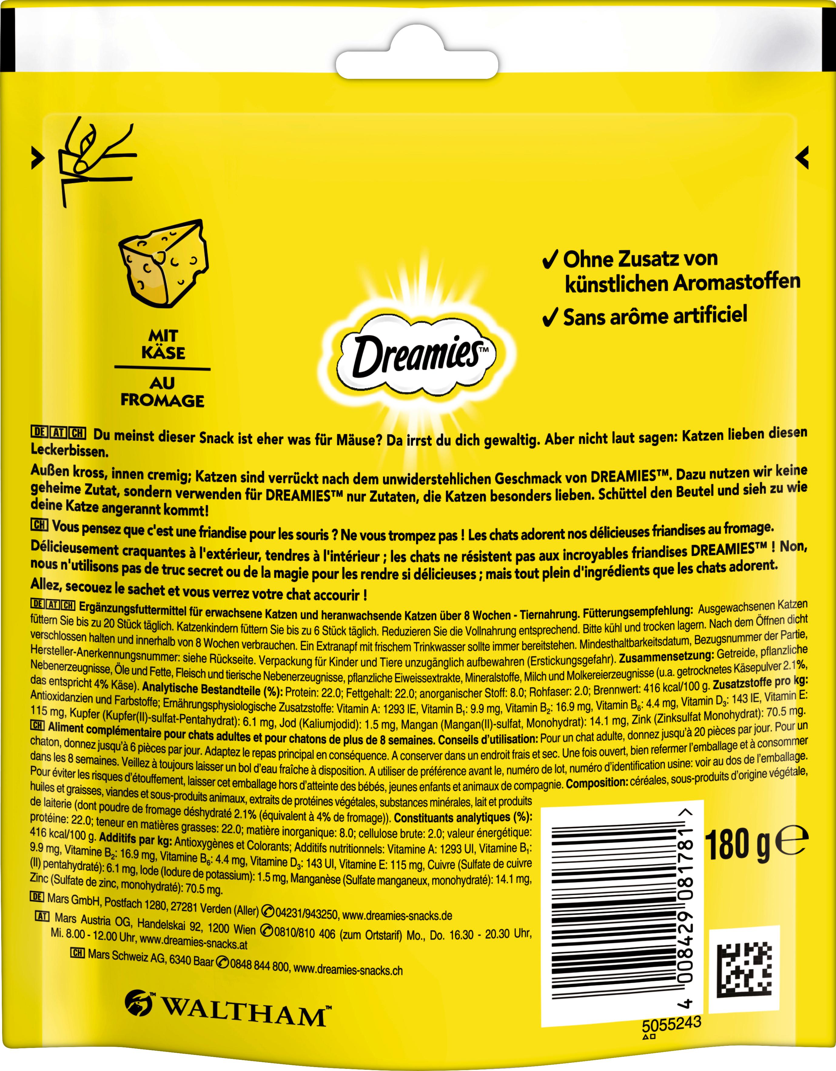 Produktbild DREAMIES™ Mega Pack mit Käse Katzensnack 2 von 2