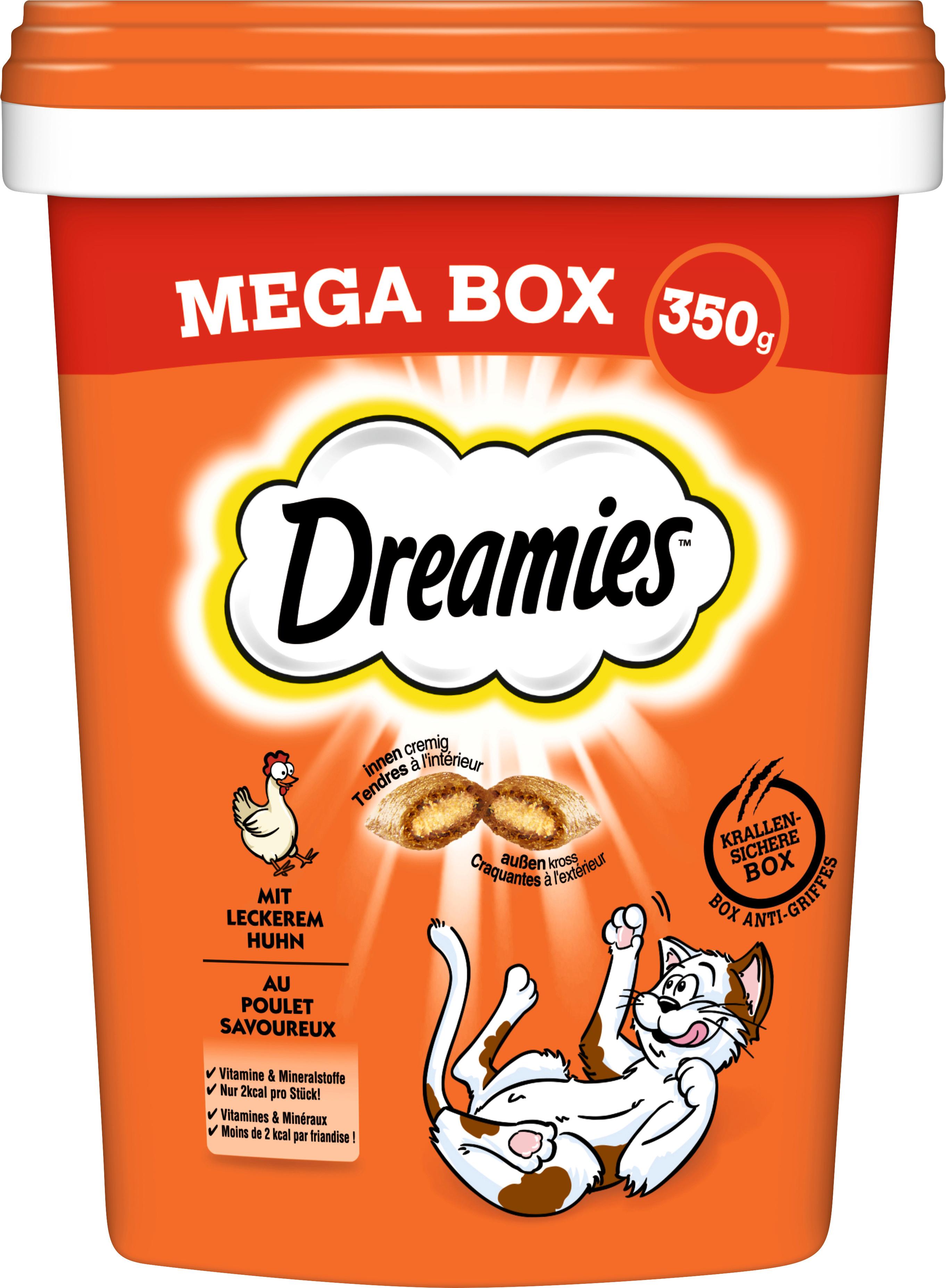 DREAMIES™ Katzenleckerli Huhn Mega Box