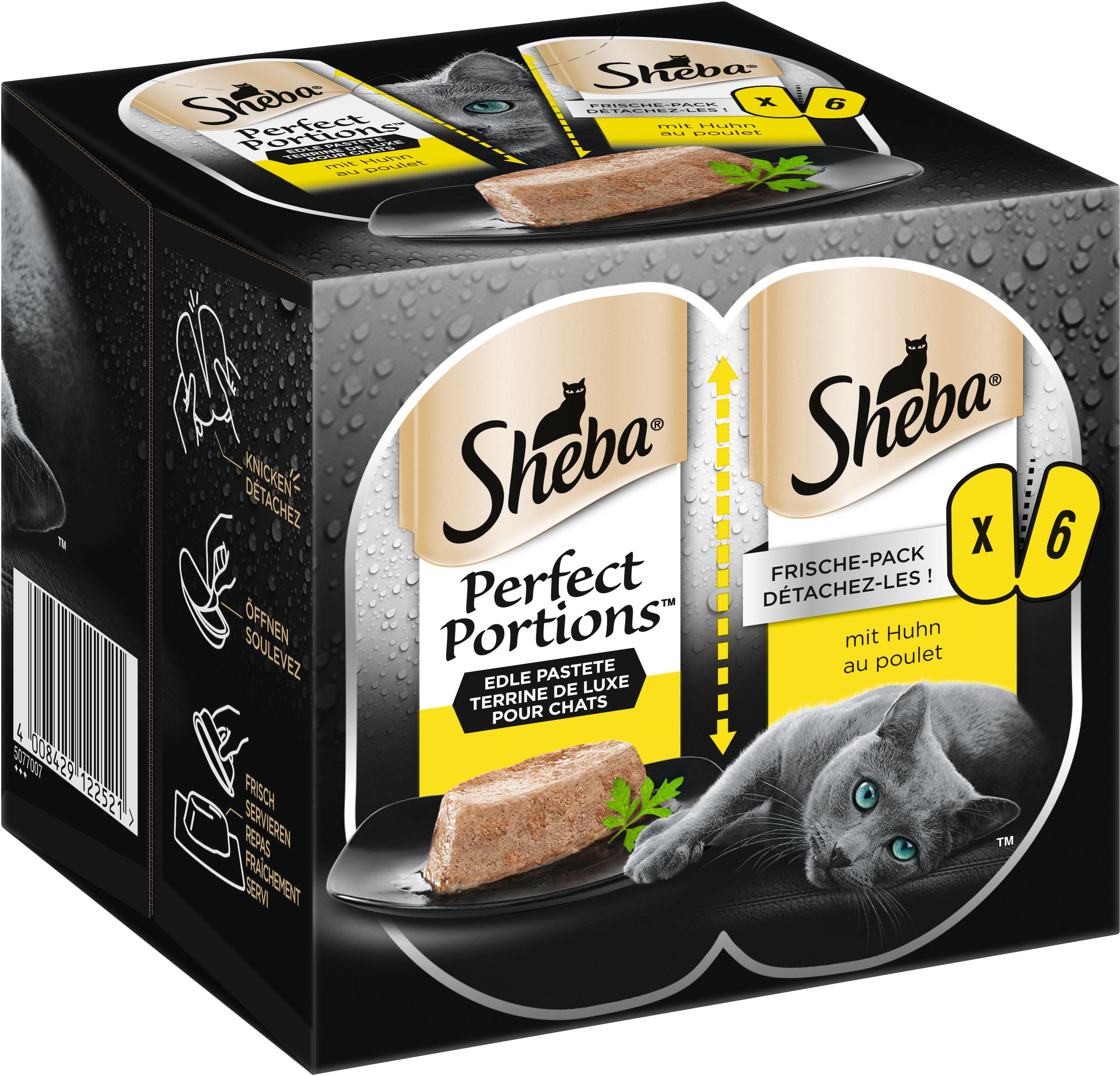 Produktbild SHEBA® Perfect Portions™ Edle Pastete mit Huhn Portionsbeutel 3 von 3
