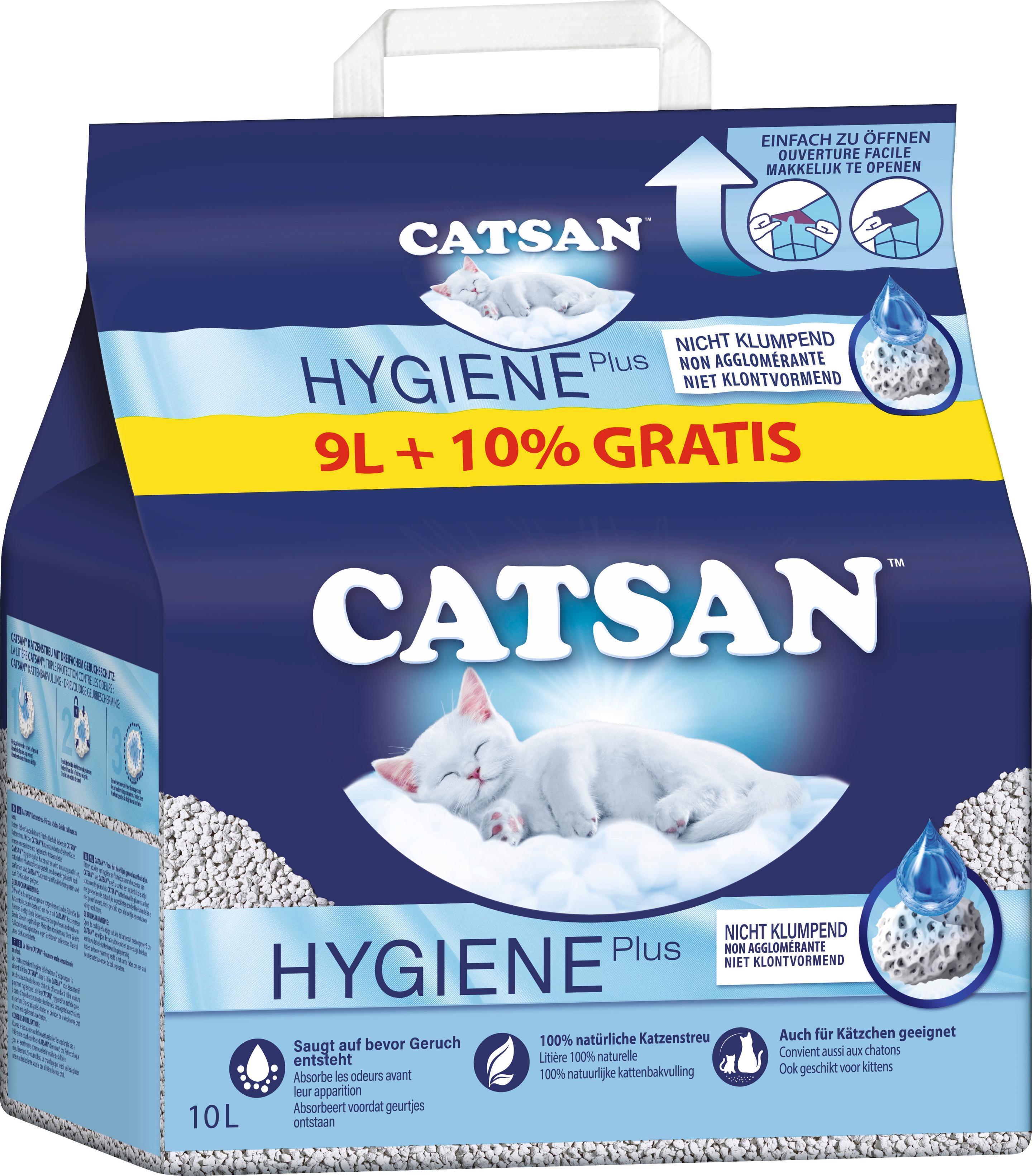 Produktbild CATSAN™ Hygiene Plus Katzenstreu 9l 3 von 4