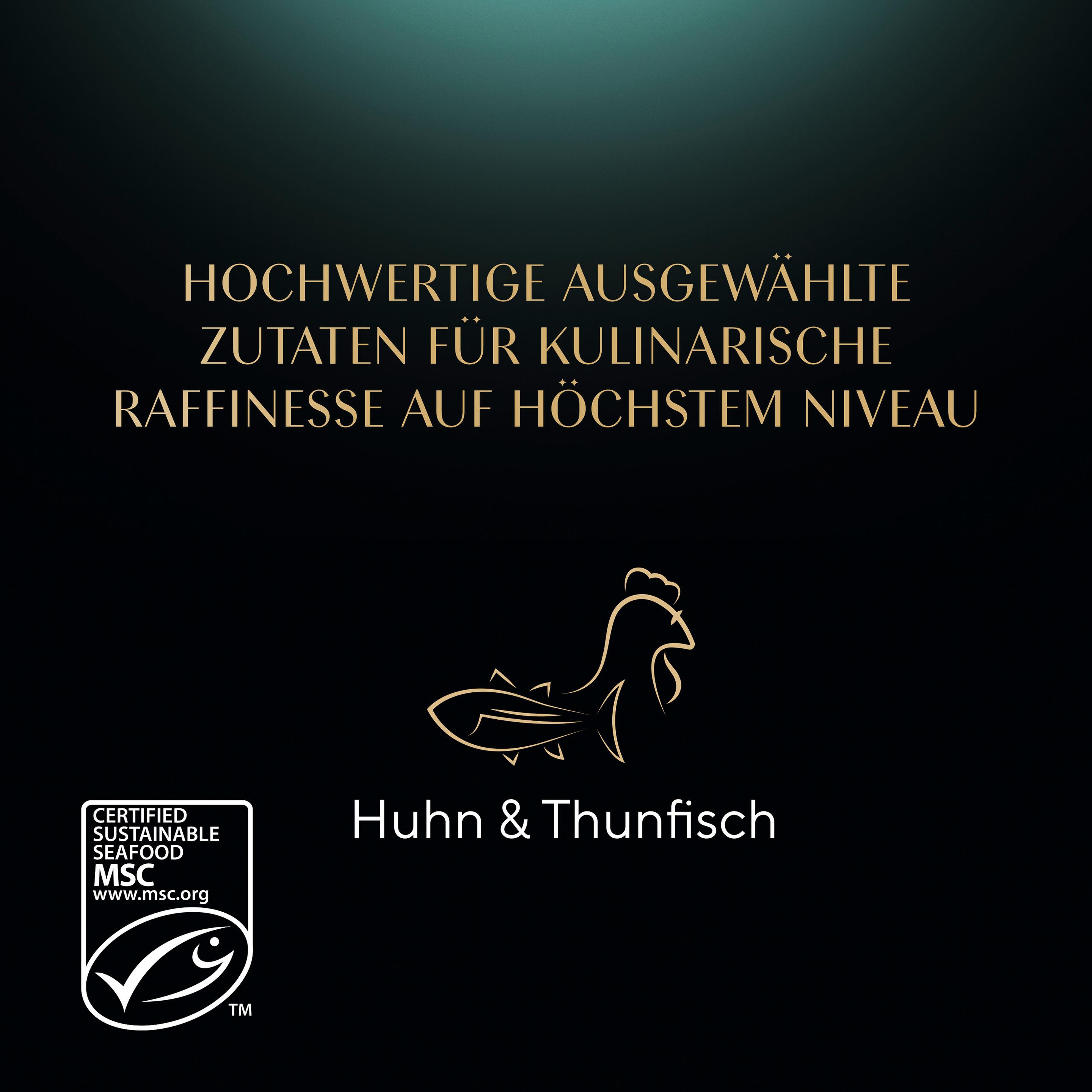 Produktbild SHEBA® Schale Filets Huhn mit Thunfisch MSC 7 von 13
