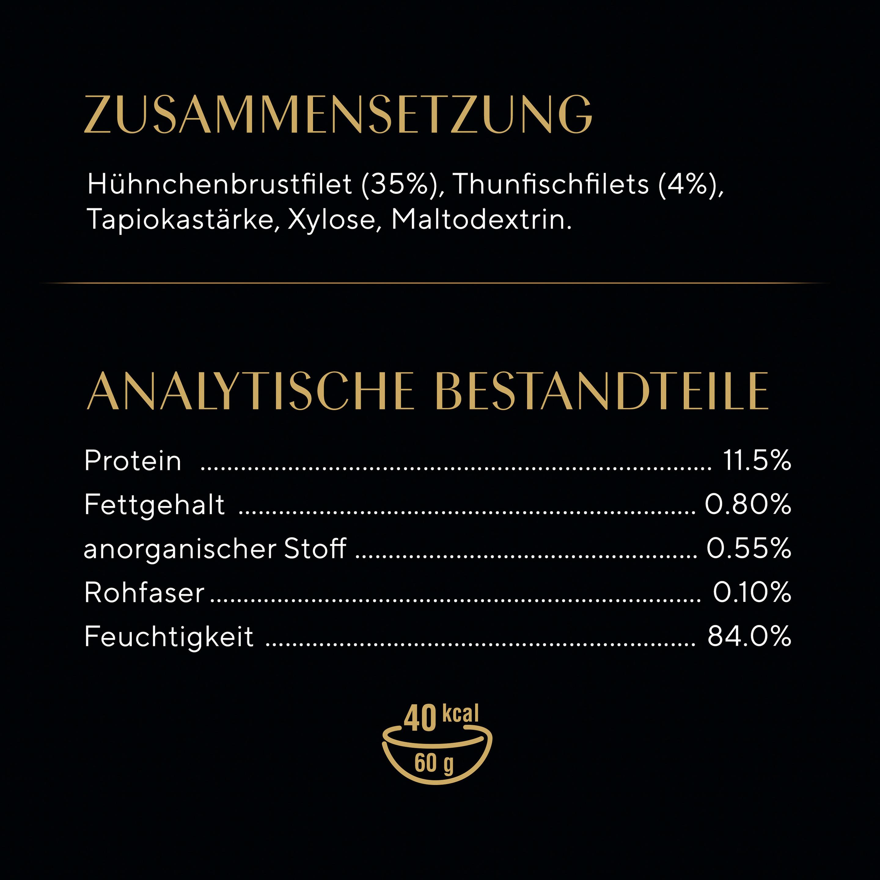 Produktbild SHEBA® Schale Filets Huhn mit Thunfisch MSC 8 von 13