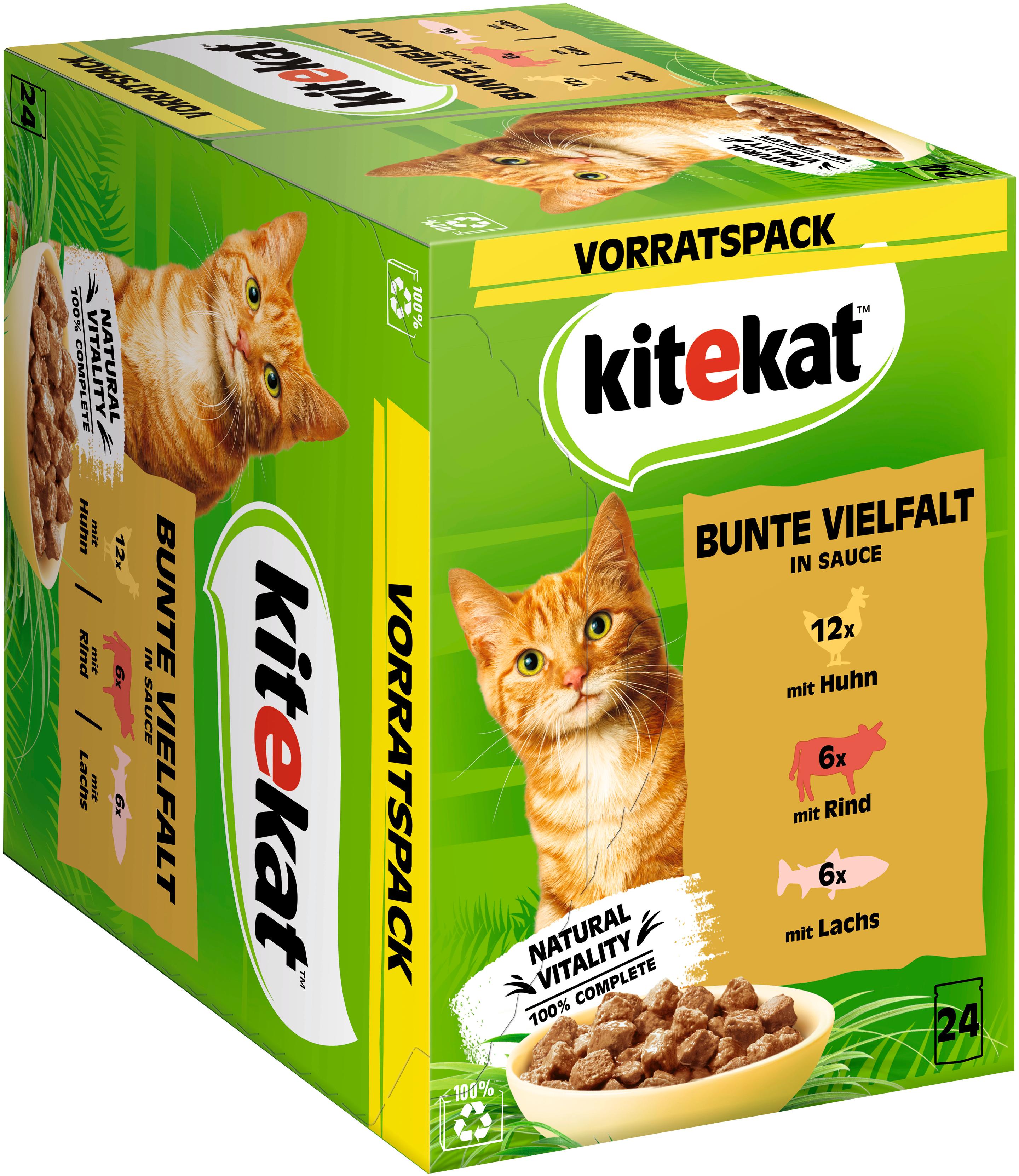 Produktbild Kitekat Bute Vielfalt in Sauce Vorratspack 2 von 4