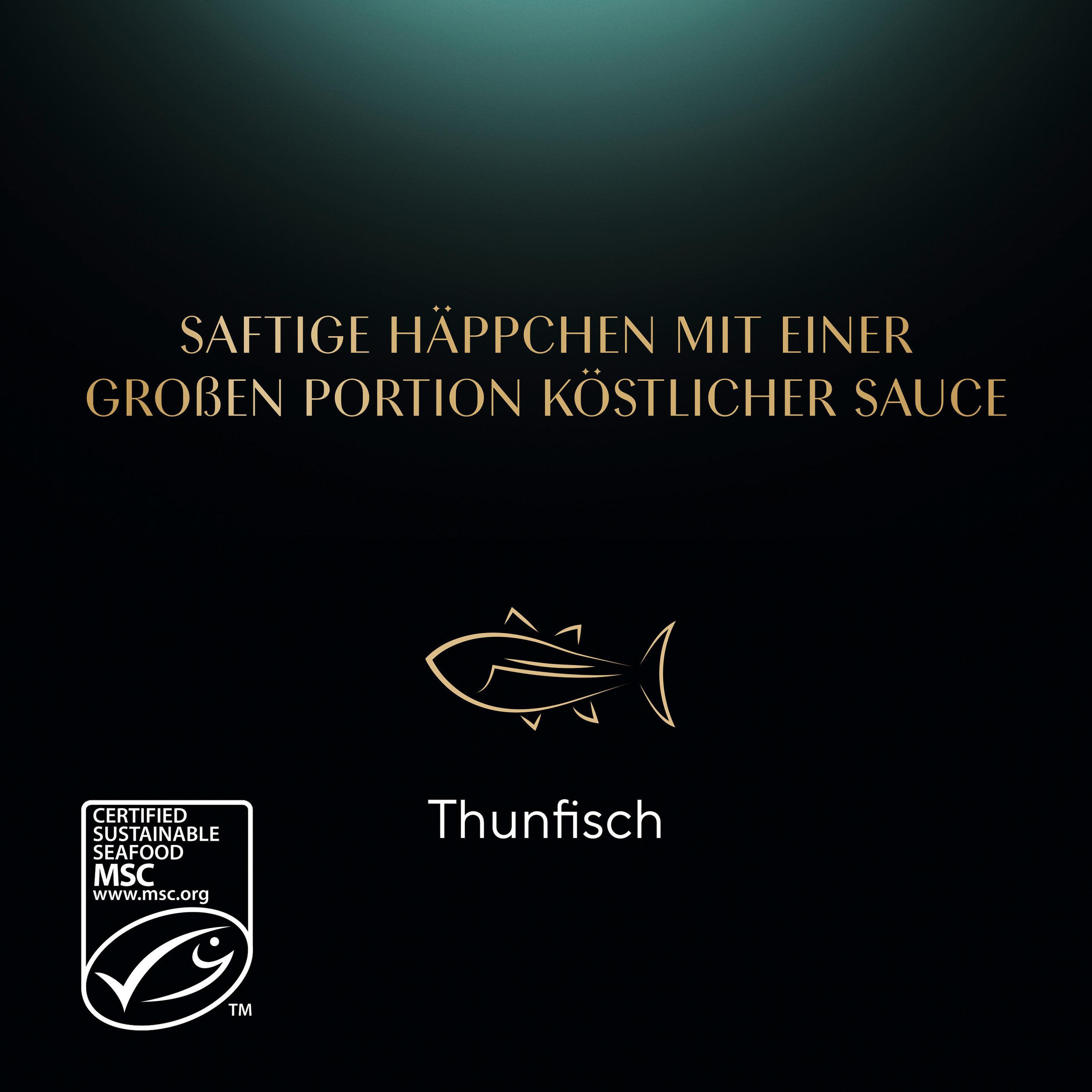 Produktbild SHEBA® Schale Sauce Lover mit Thunfisch MSC 85g 7 von 10