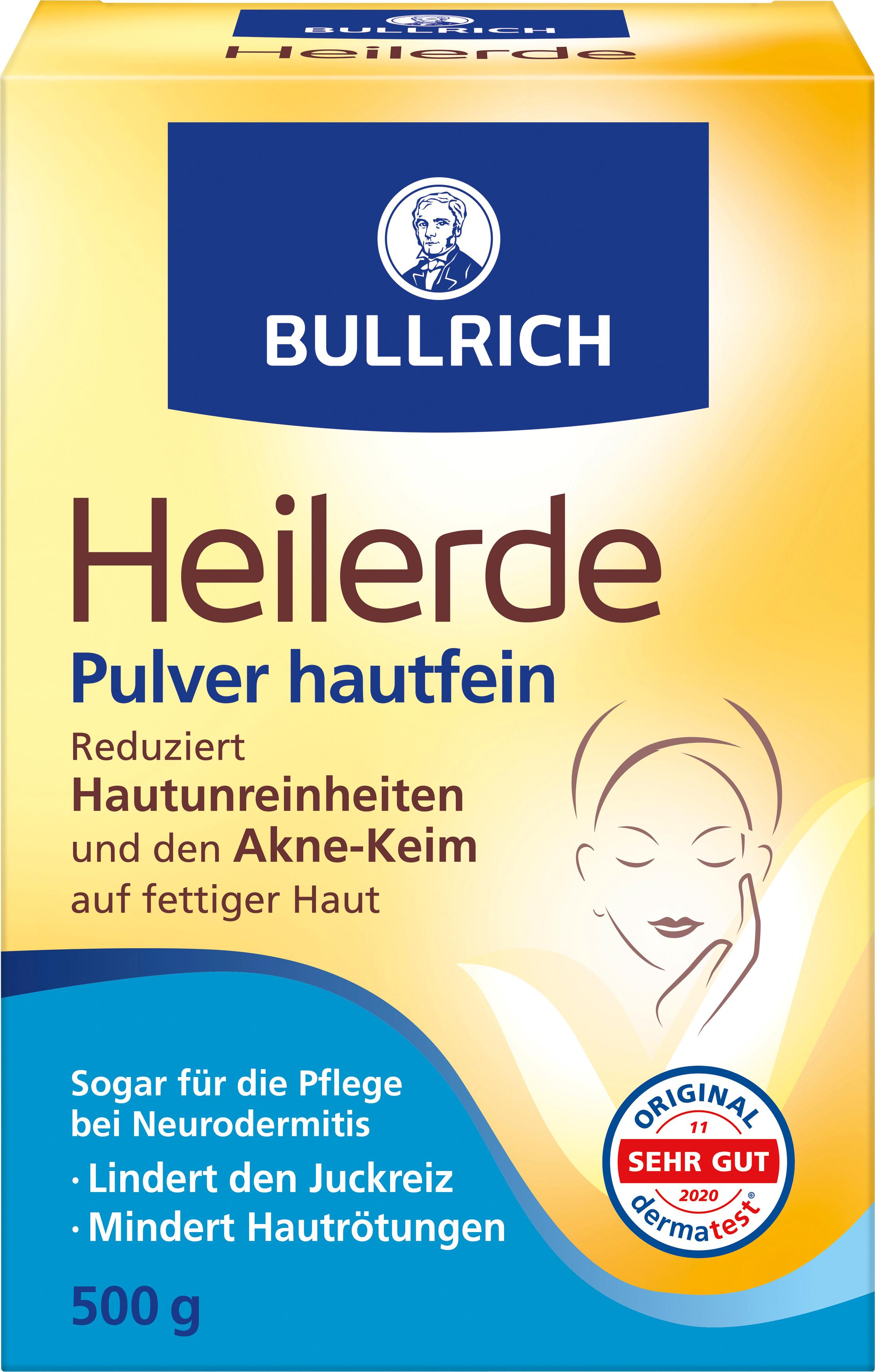 Bullrich Heilerde Pulver hautfein
