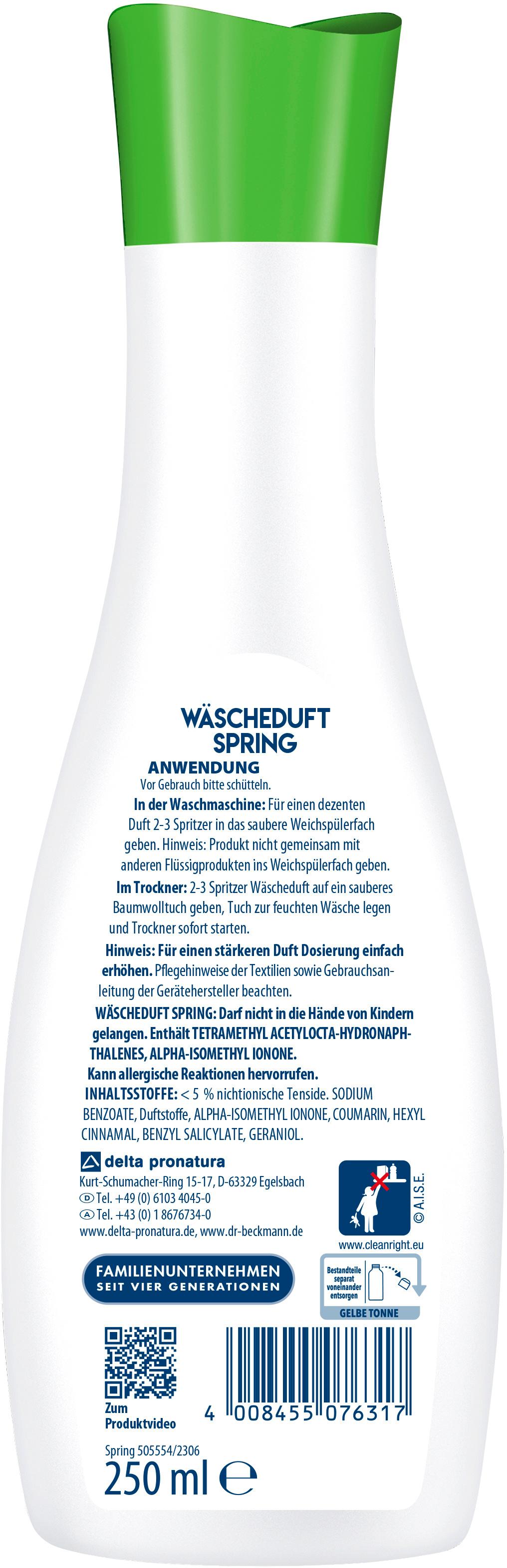 Produktbild Dr.Beckmann Wäscheduft Spring 2 von 2