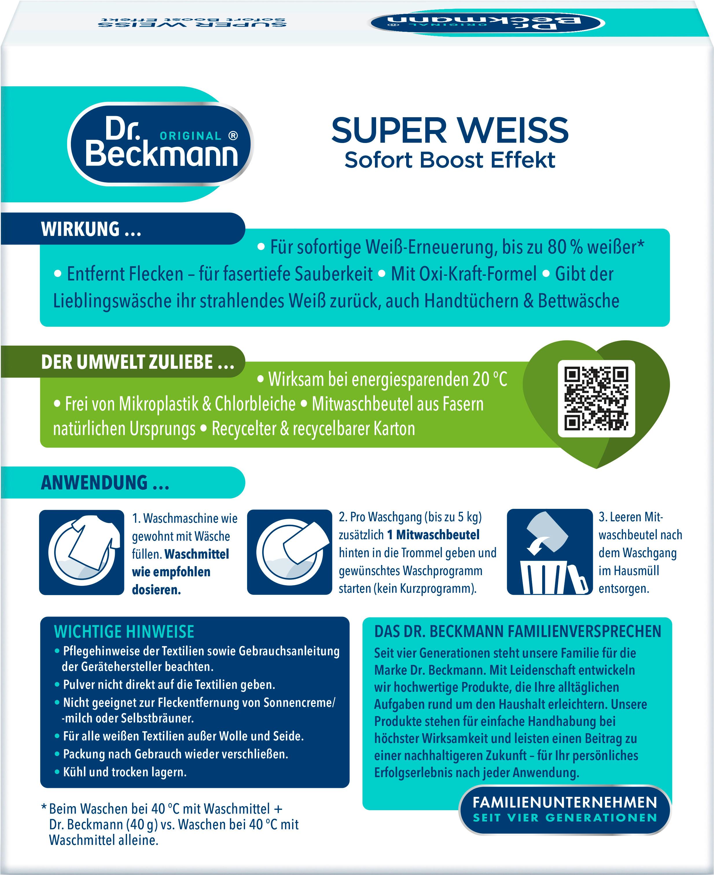 Produktbild Dr. Beckmann Super Weiß 2 von 4
