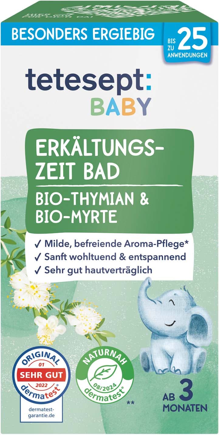 tetesept Baby Erkältungszeit Bad
