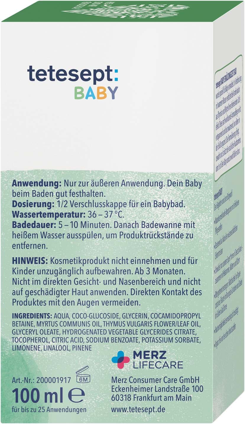 tetesept Baby Erkältungszeit Bad