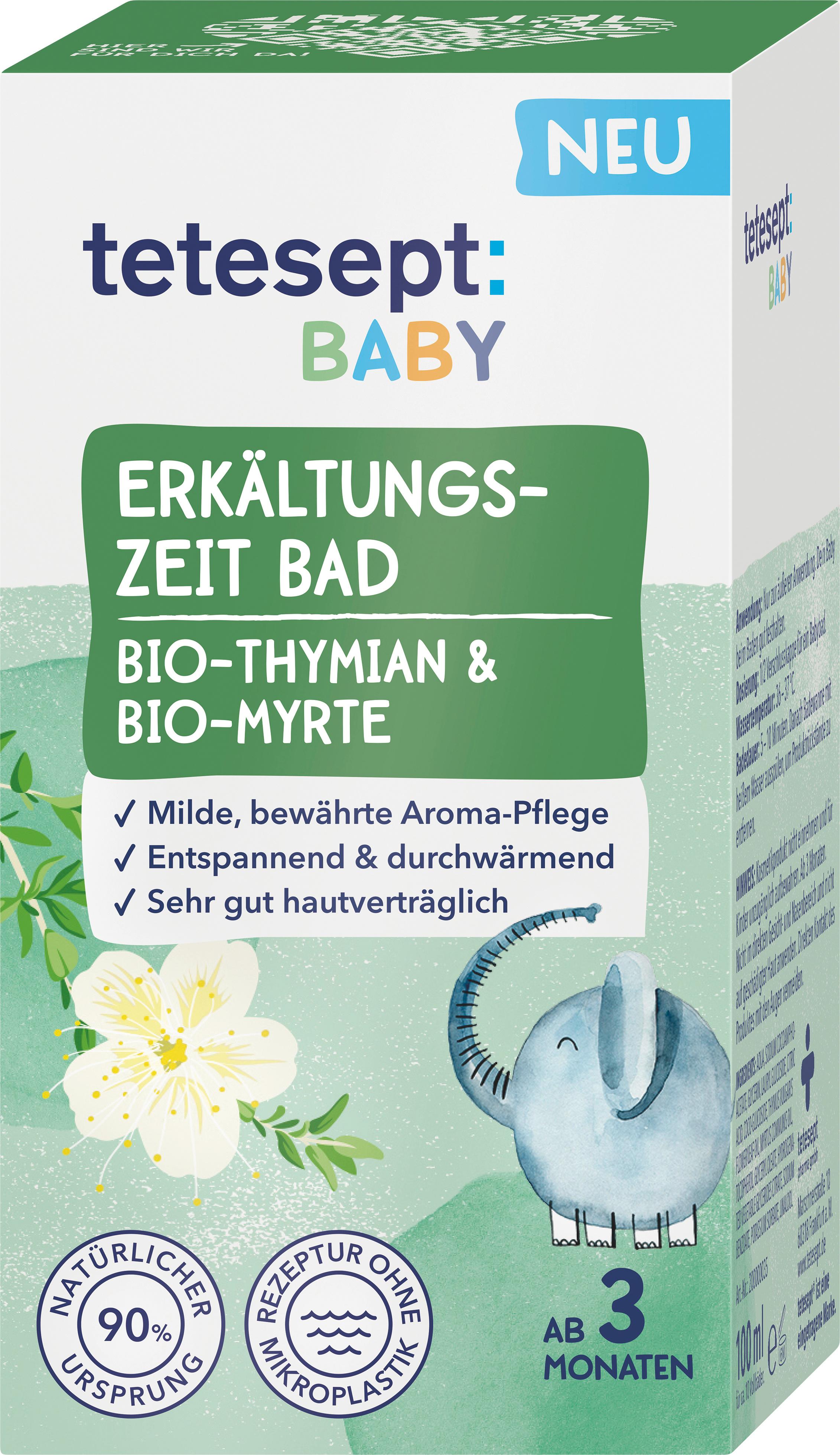 tetesept Baby Erkältungszeit Bad