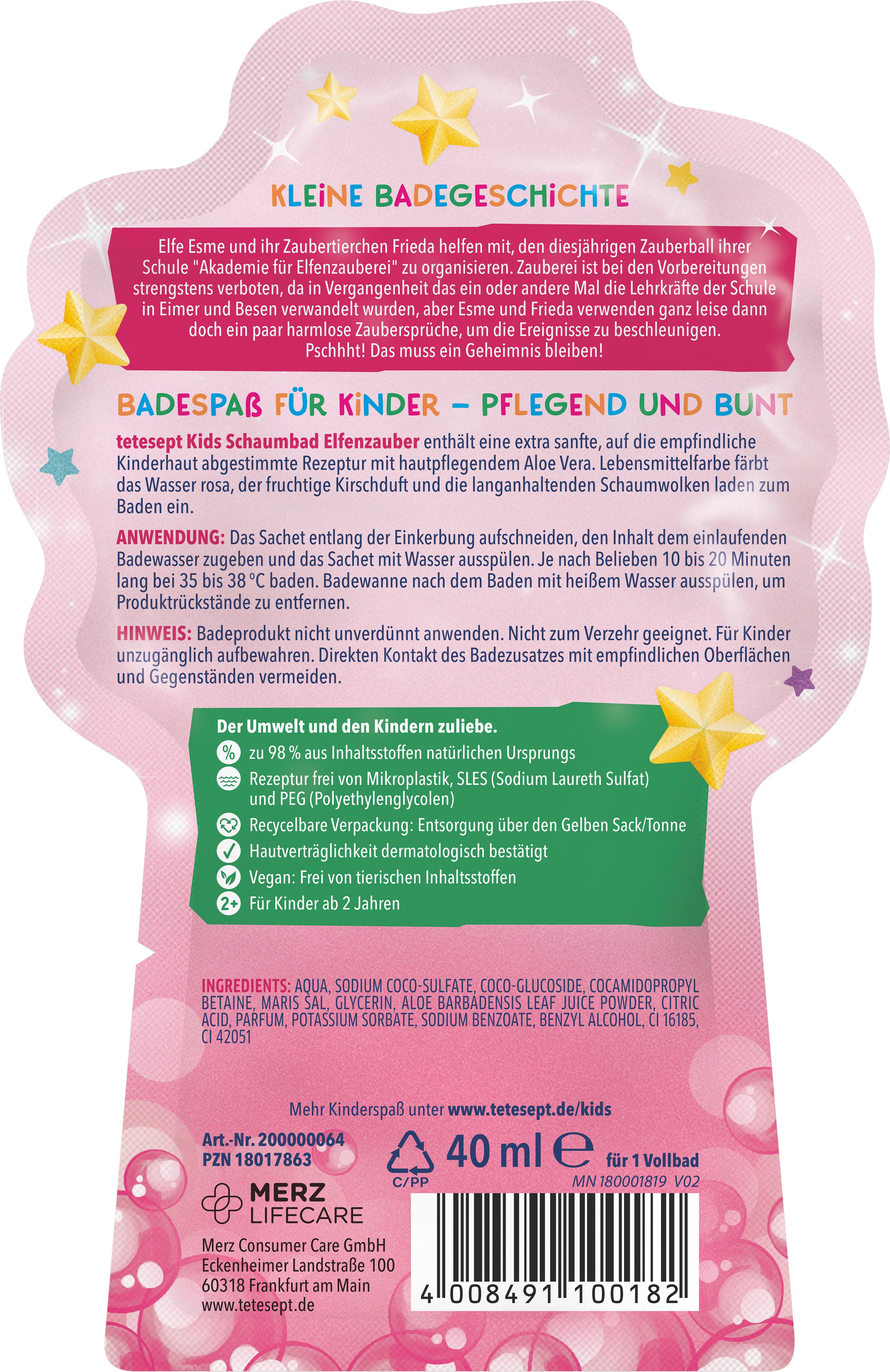 Produktbild tetesept Kids Schaumbad Elfenzauber 4 von 5
