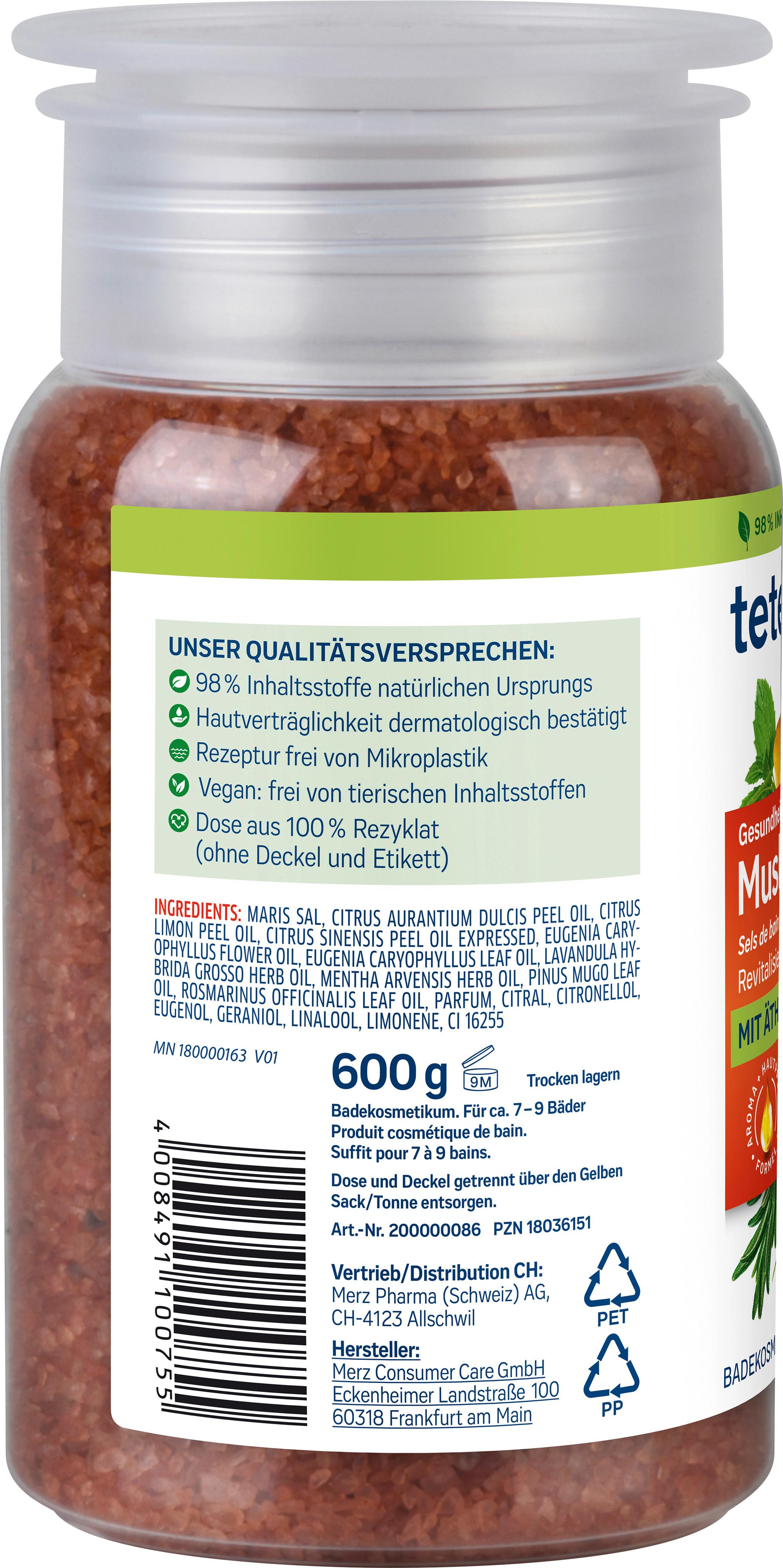 Produktbild tetesept Meersalz Muskel Entspannung 4 von 5