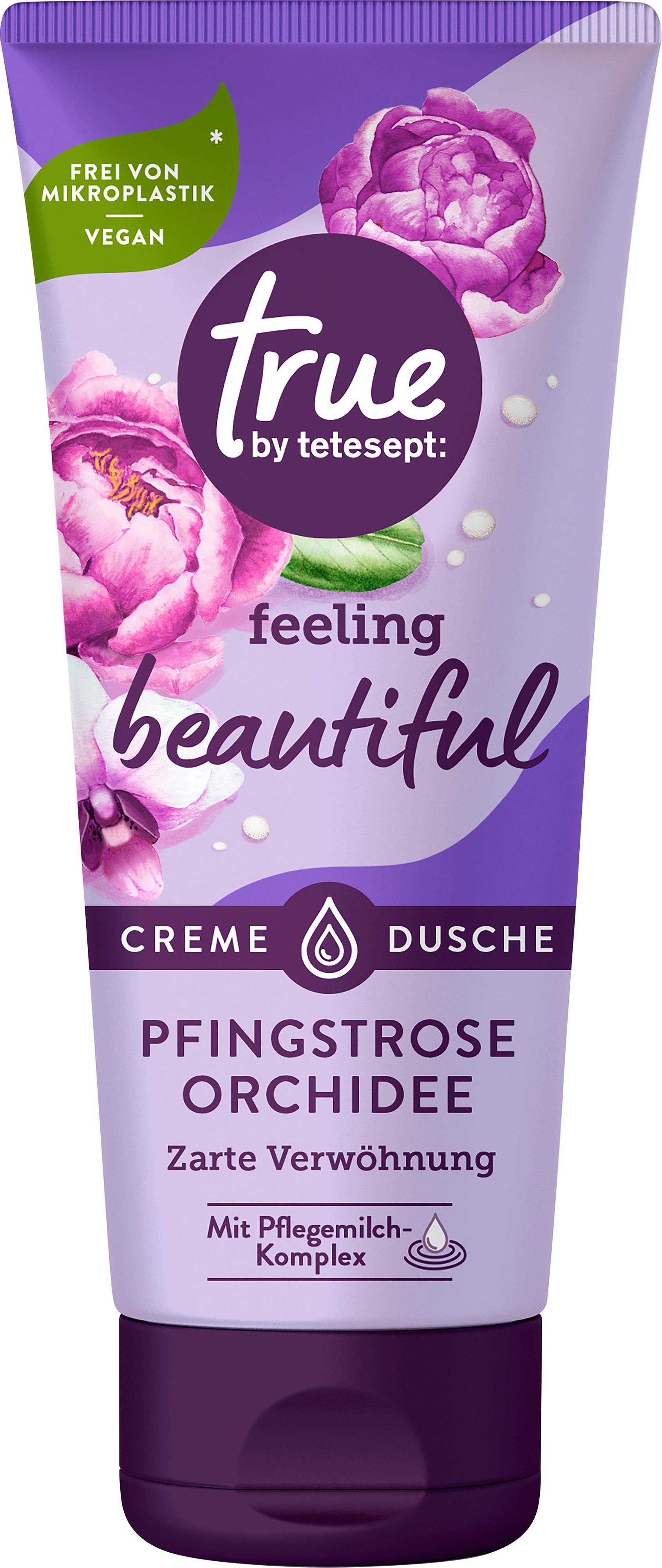 true by tetesept Creme Dusche Feeling beautiful