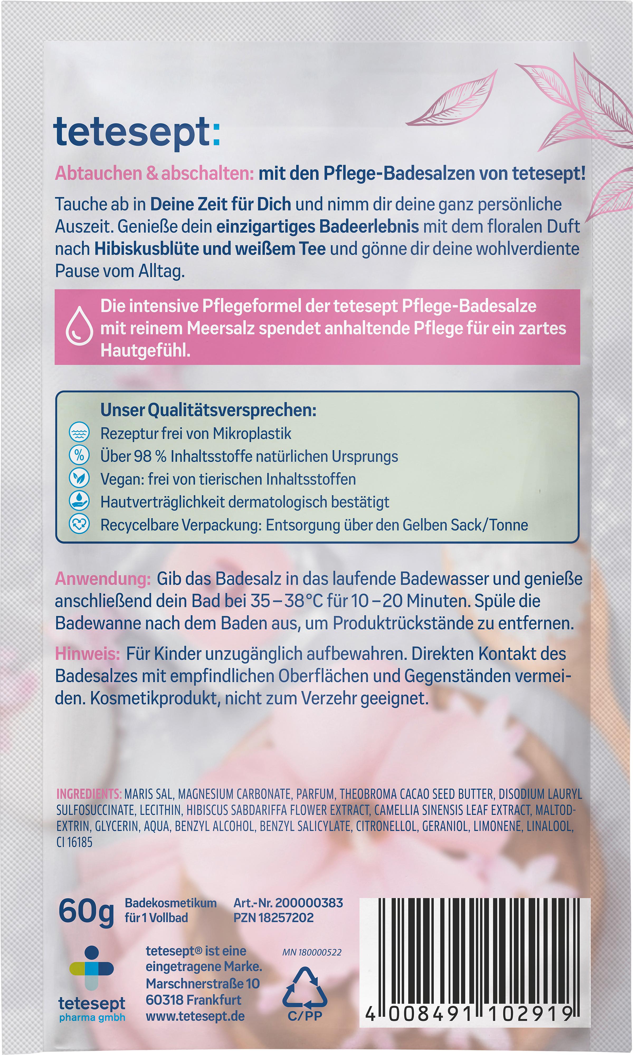 Produktbild tetesept Badesalz Deine Zeit für Dich 3 von 3
