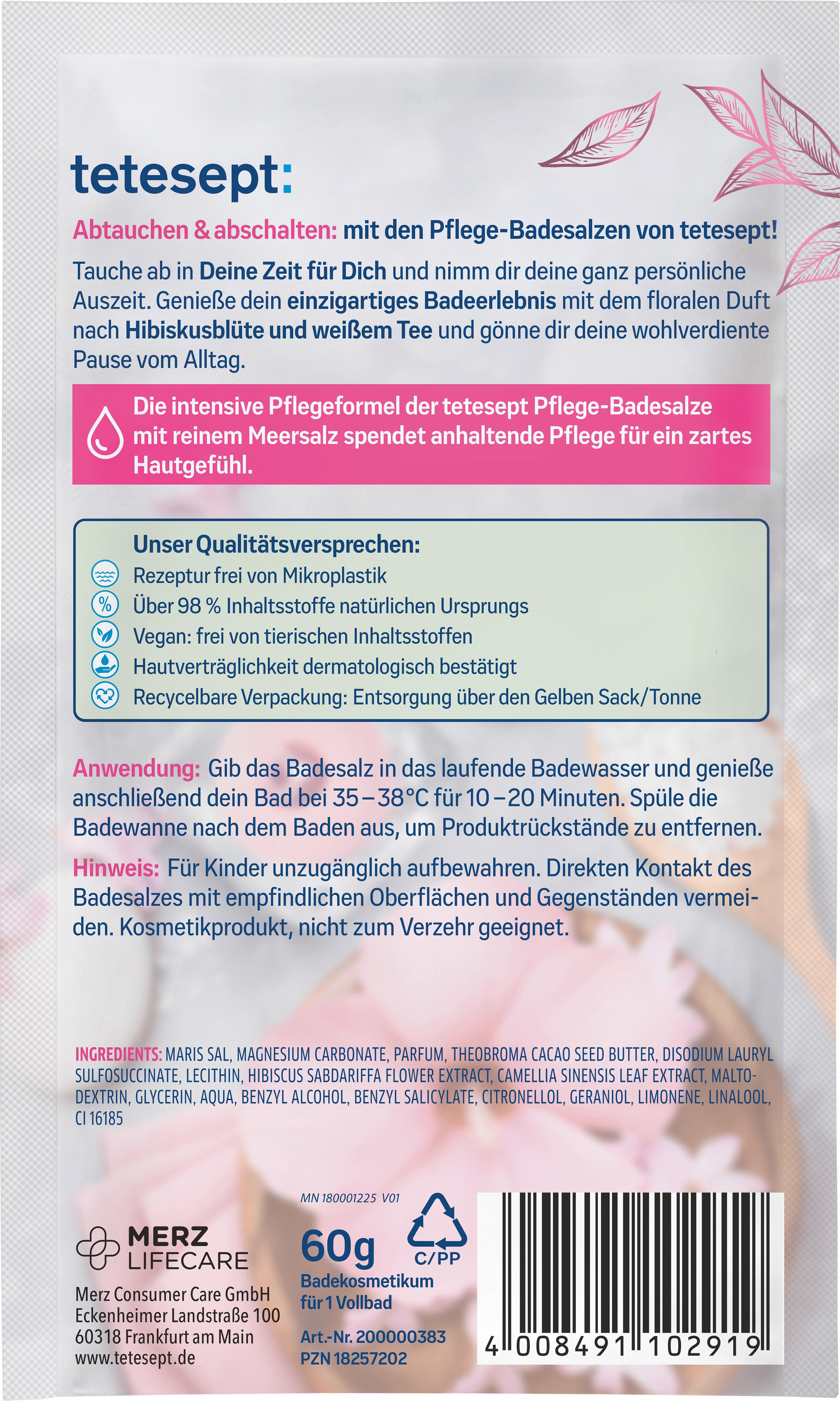 Produktbild tetesept Badesalz Deine Zeit für Dich 2 von 3