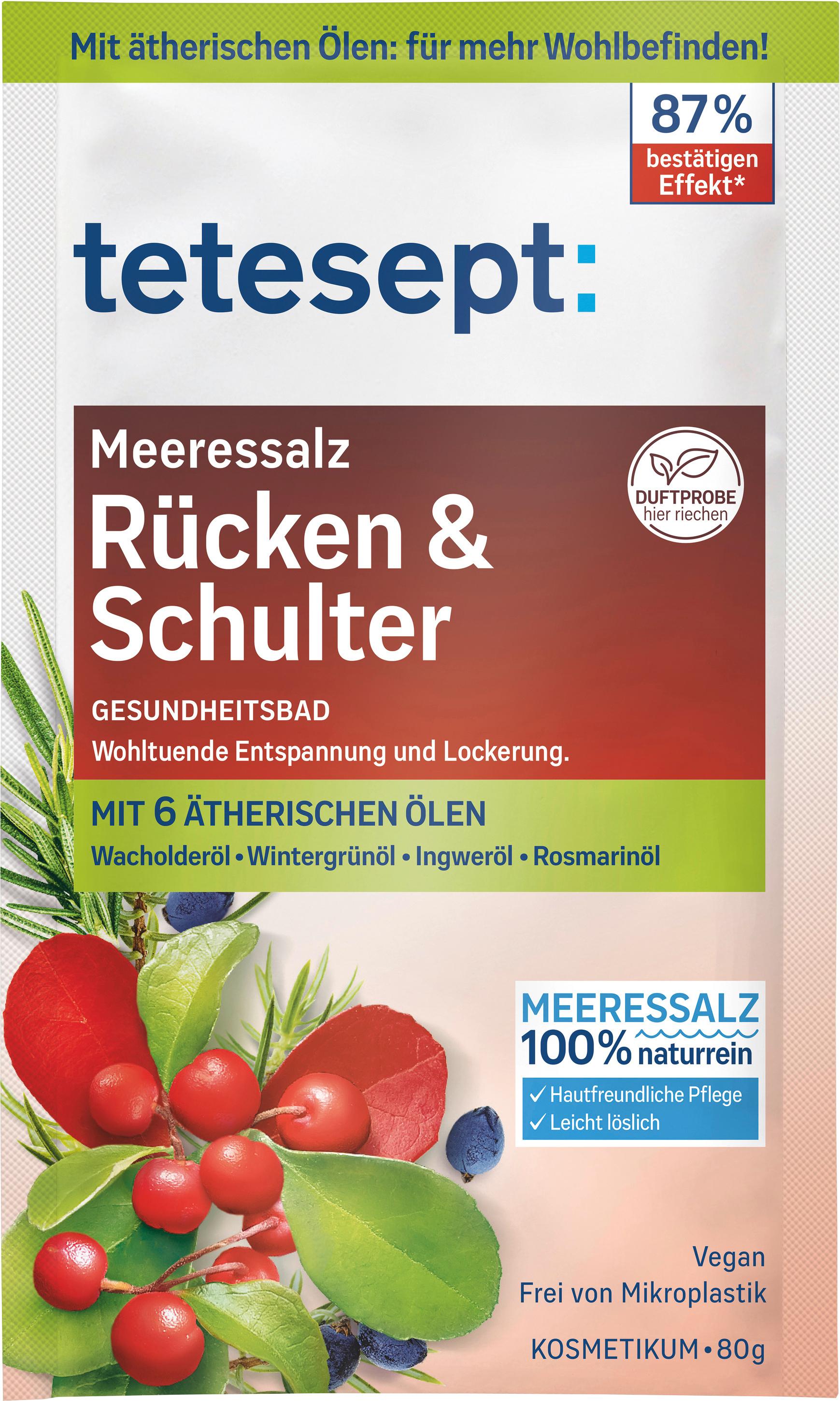 tetesept Meeressalz Rücken&Schulter