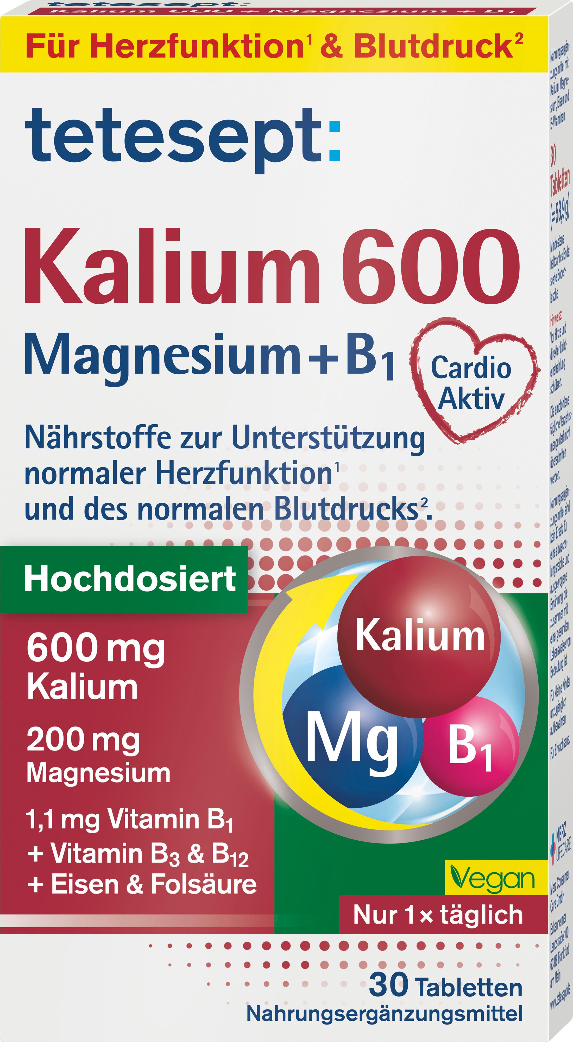 tetesept Kalium 600