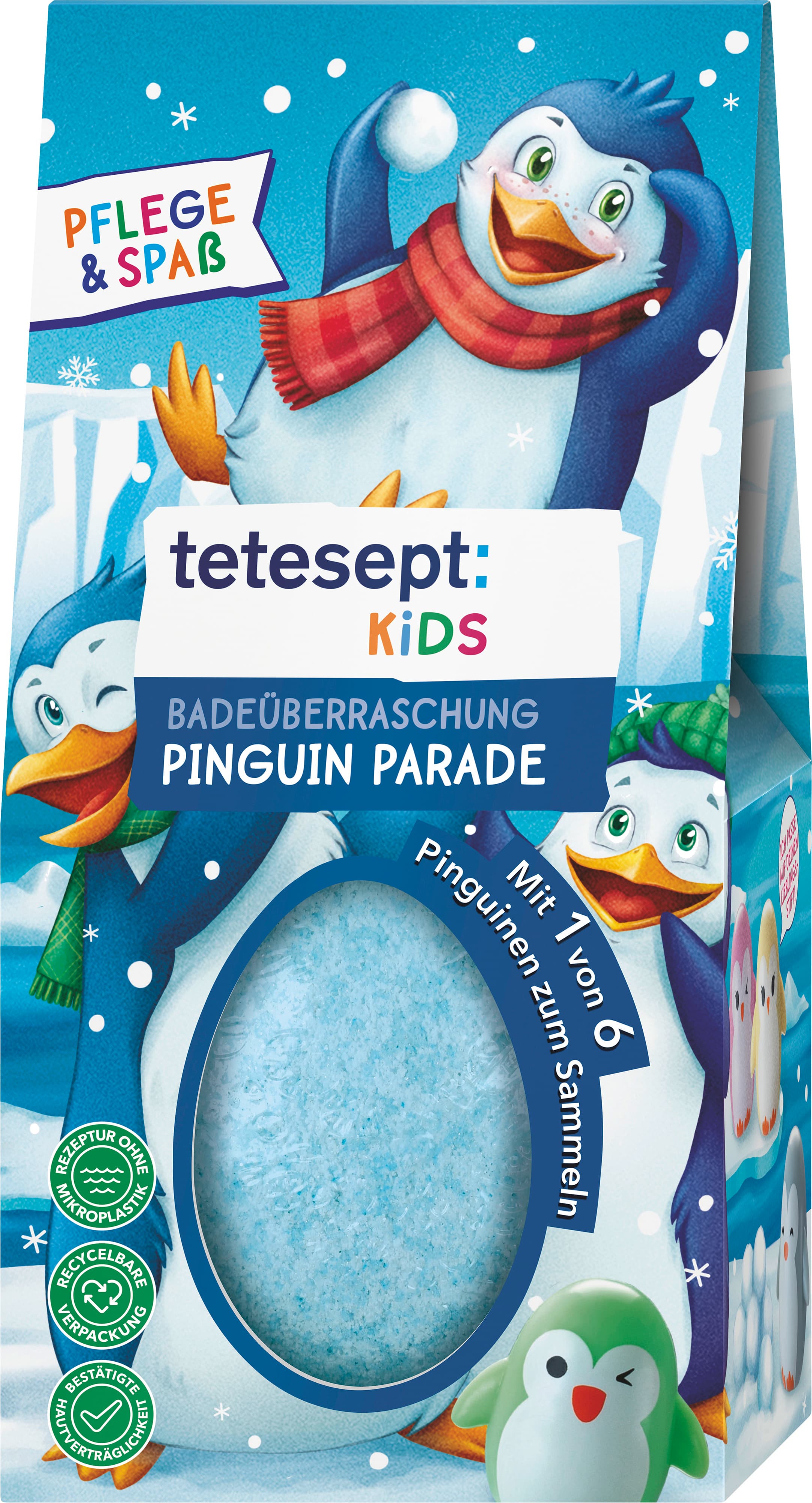 tetesept Kids Badeüberraschung Pinguin Parade