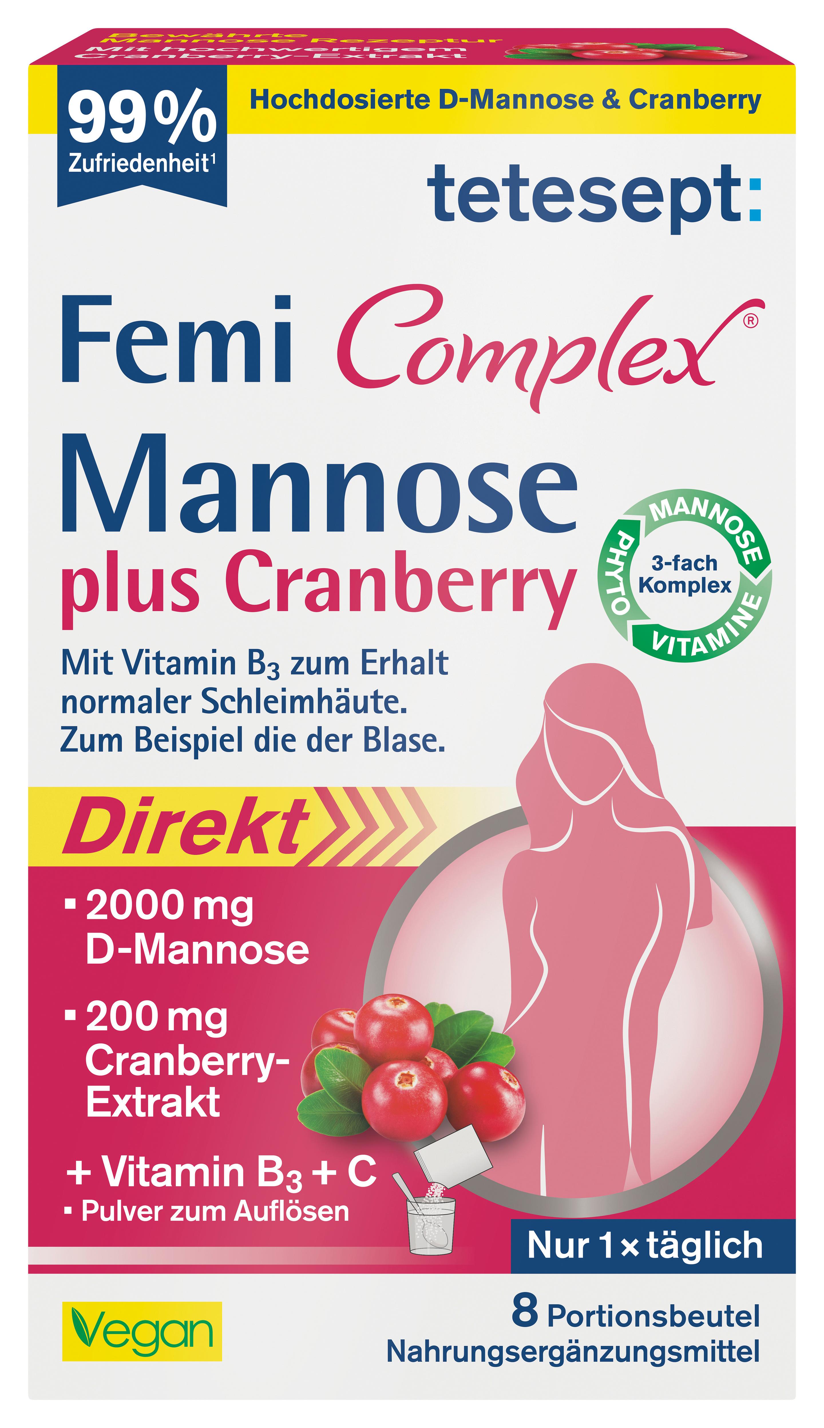 Produktbild tetesept Femi Complex Mannose 7 von 10