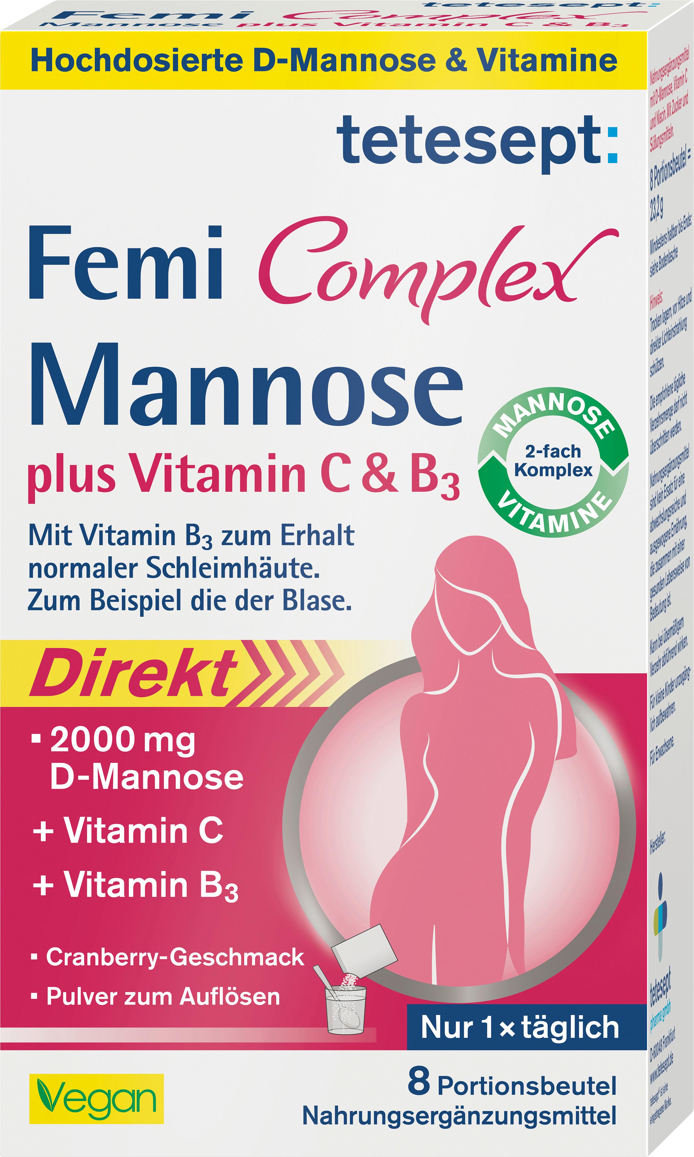 Produktbild tetesept Femi Complex Mannose 6 von 10