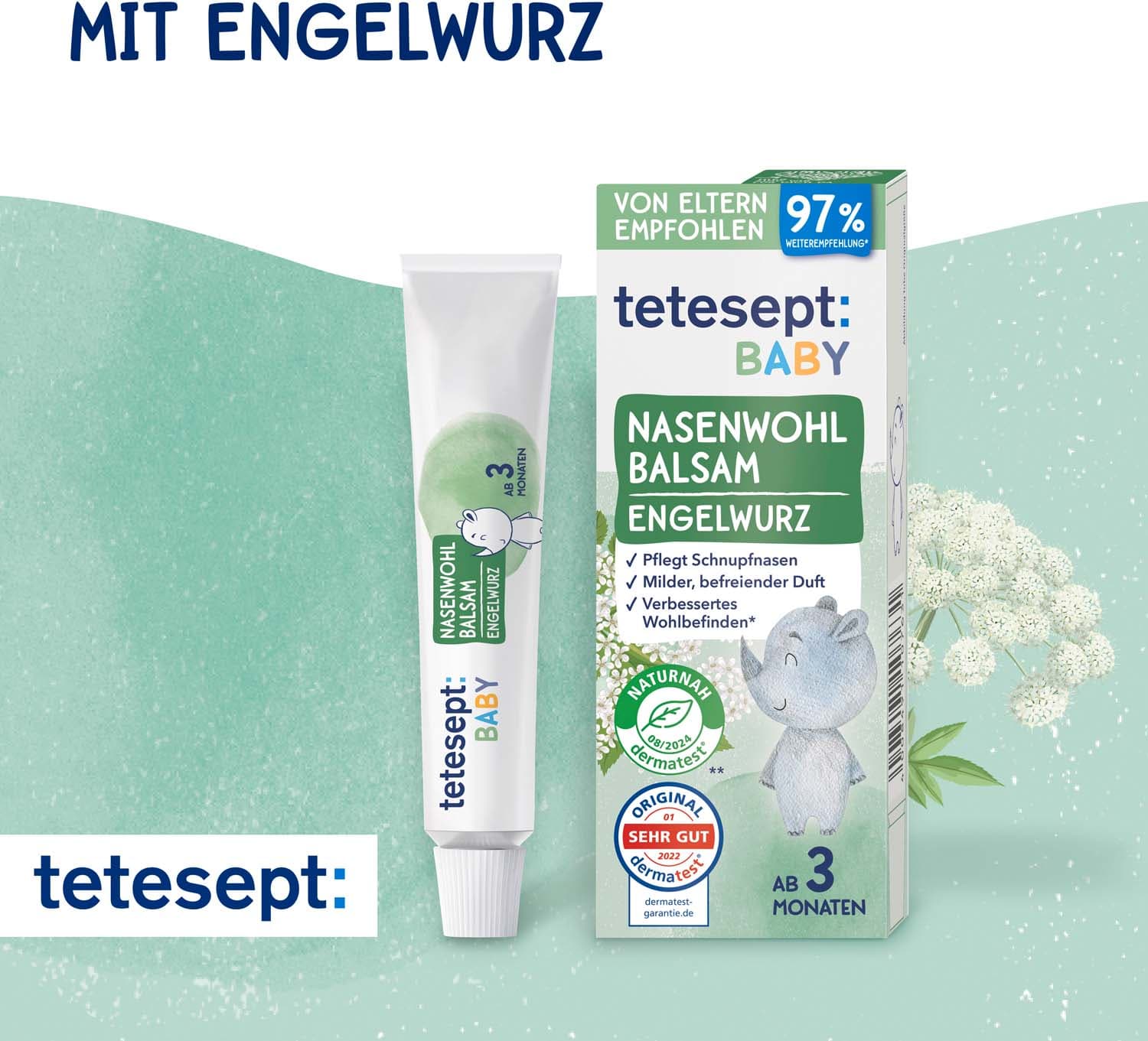 tetesept Baby Nasenwohl Balsam Engelwurz