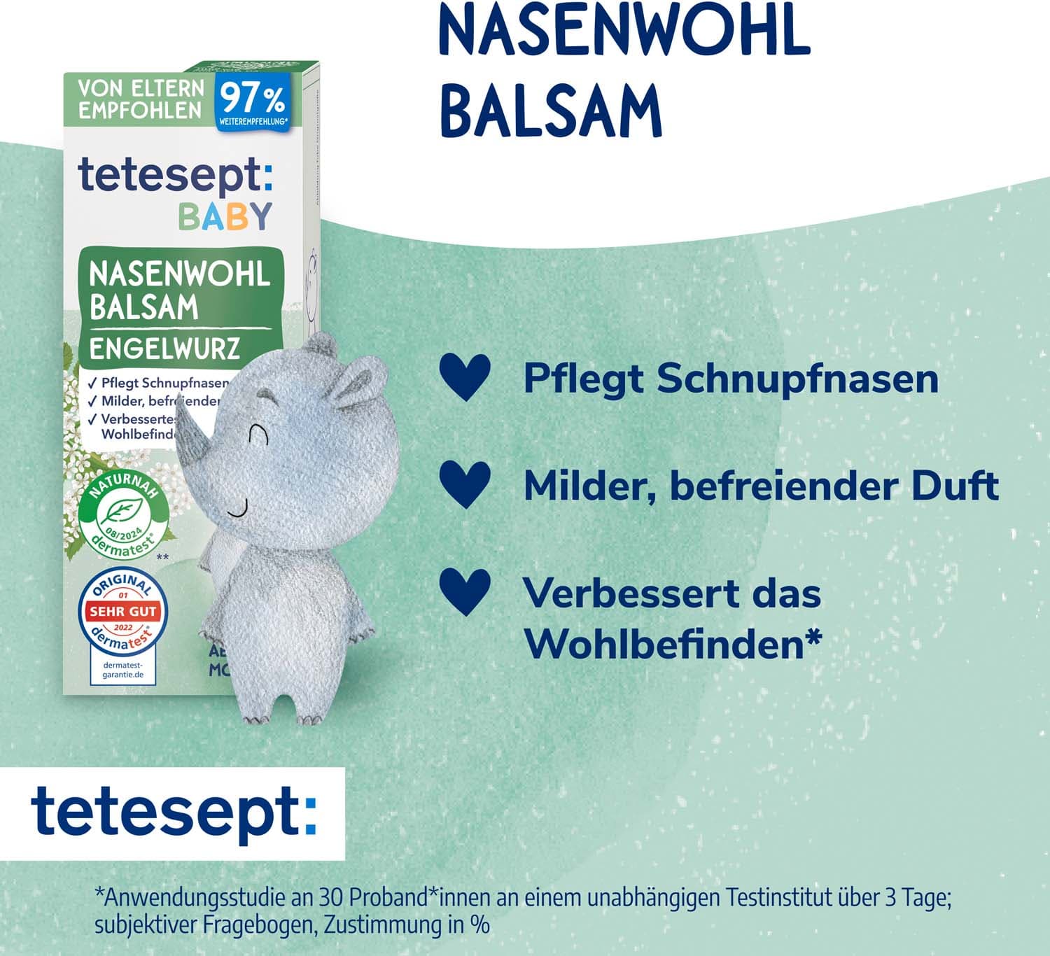 tetesept Baby Nasenwohl Balsam Engelwurz