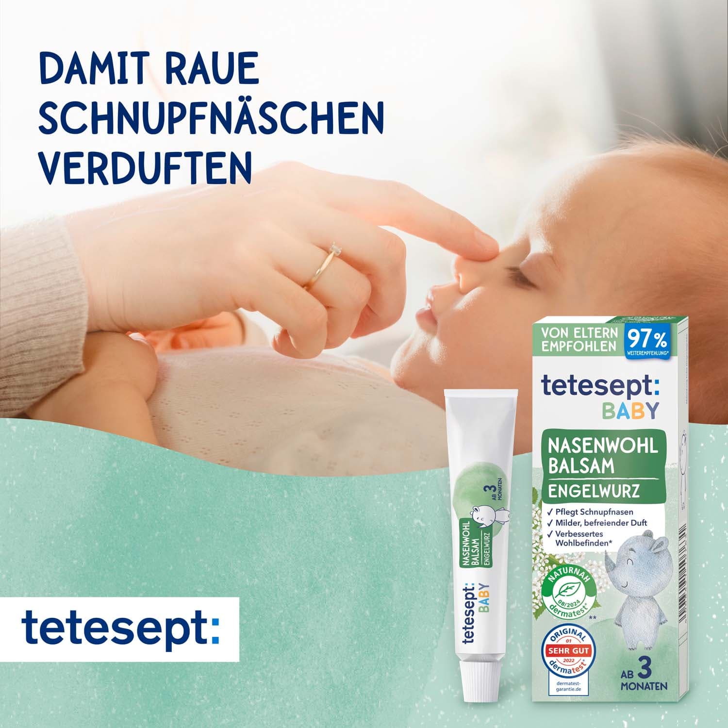 tetesept Baby Nasenwohl Balsam Engelwurz