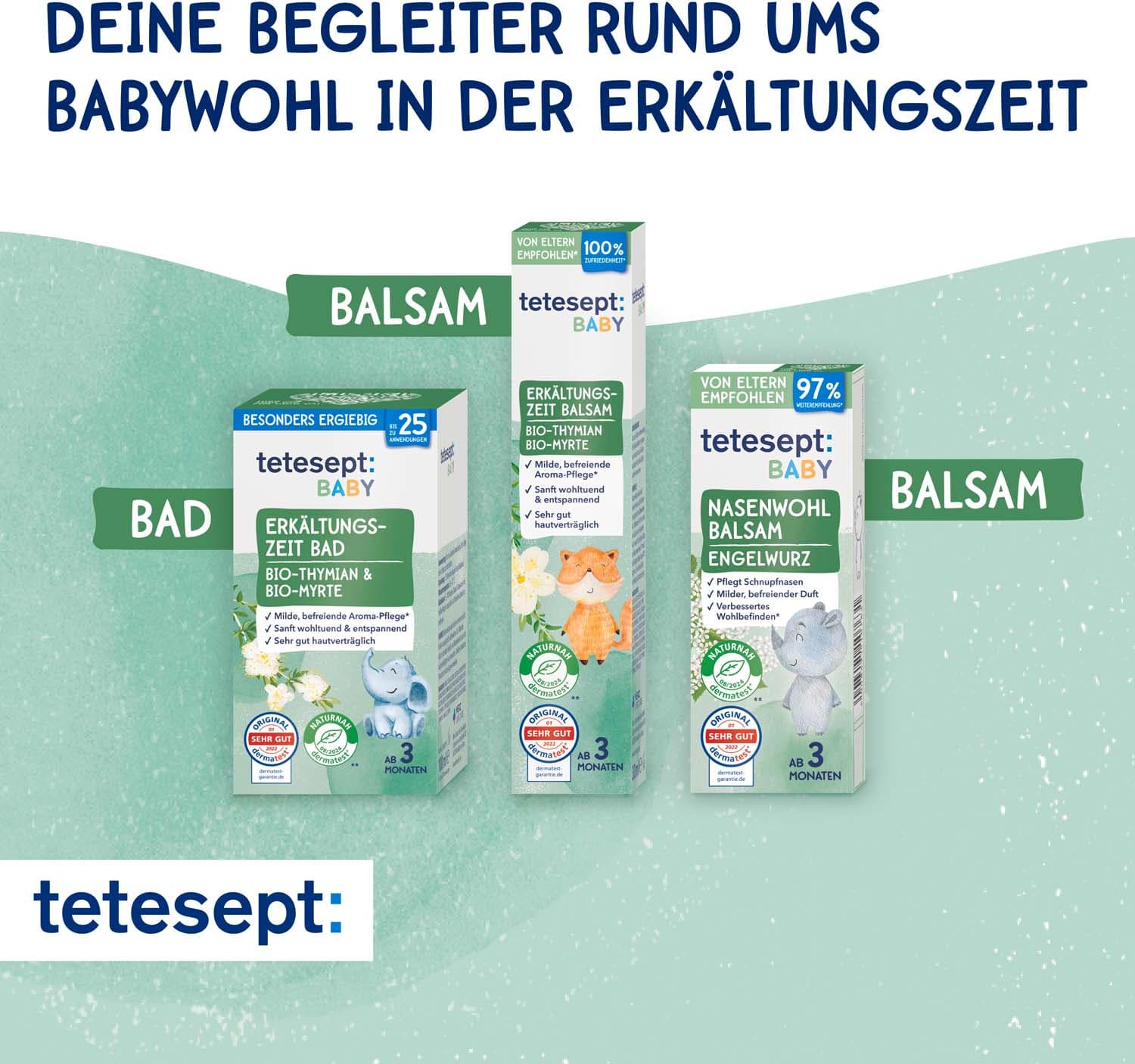 tetesept Baby Nasenwohl Balsam Engelwurz