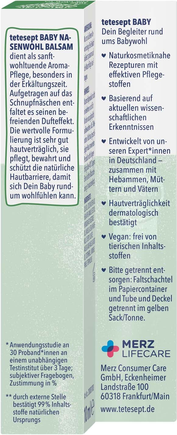 tetesept Baby Nasenwohl Balsam Engelwurz